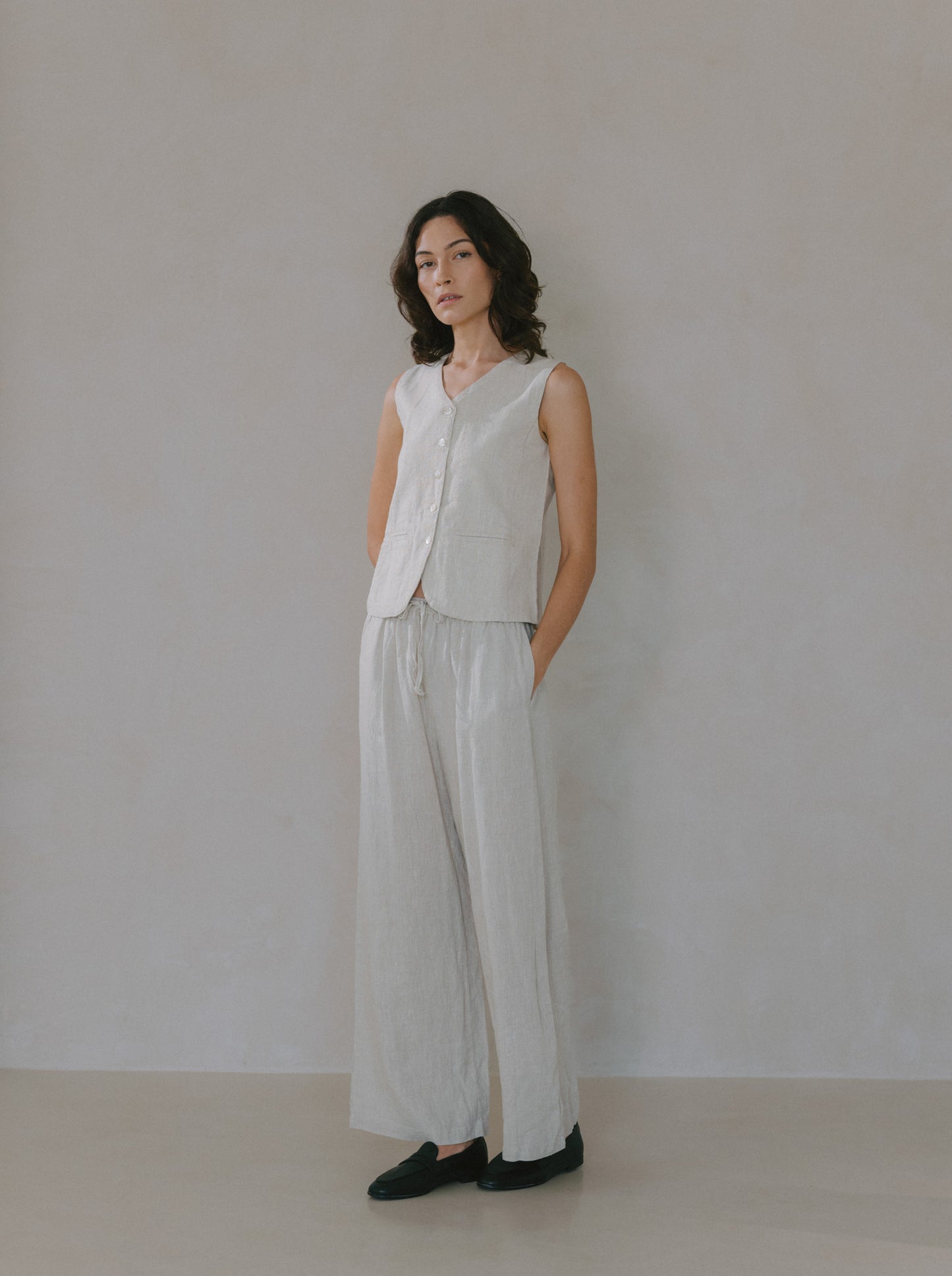 Linen Vest
