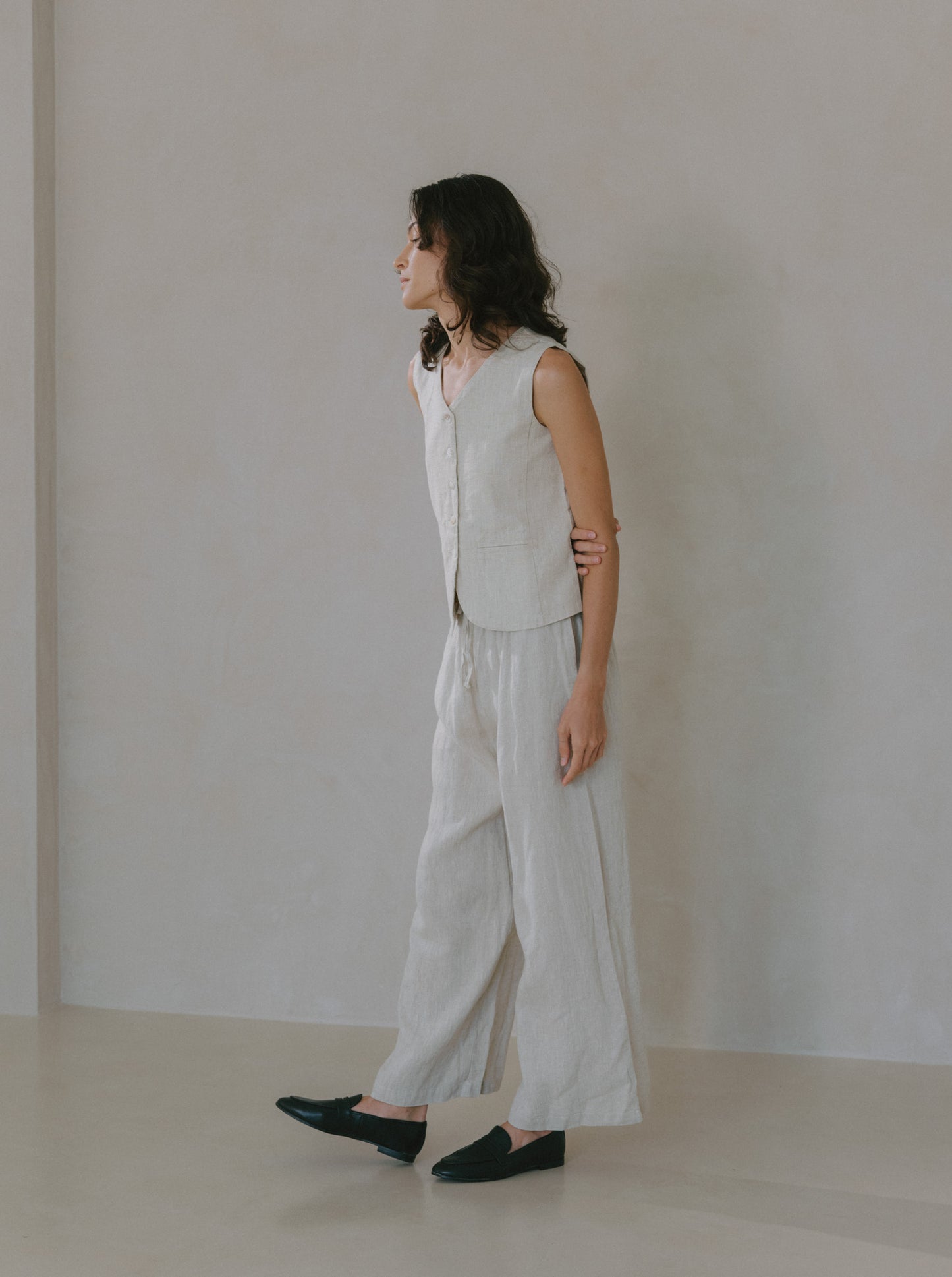 Linen Vest