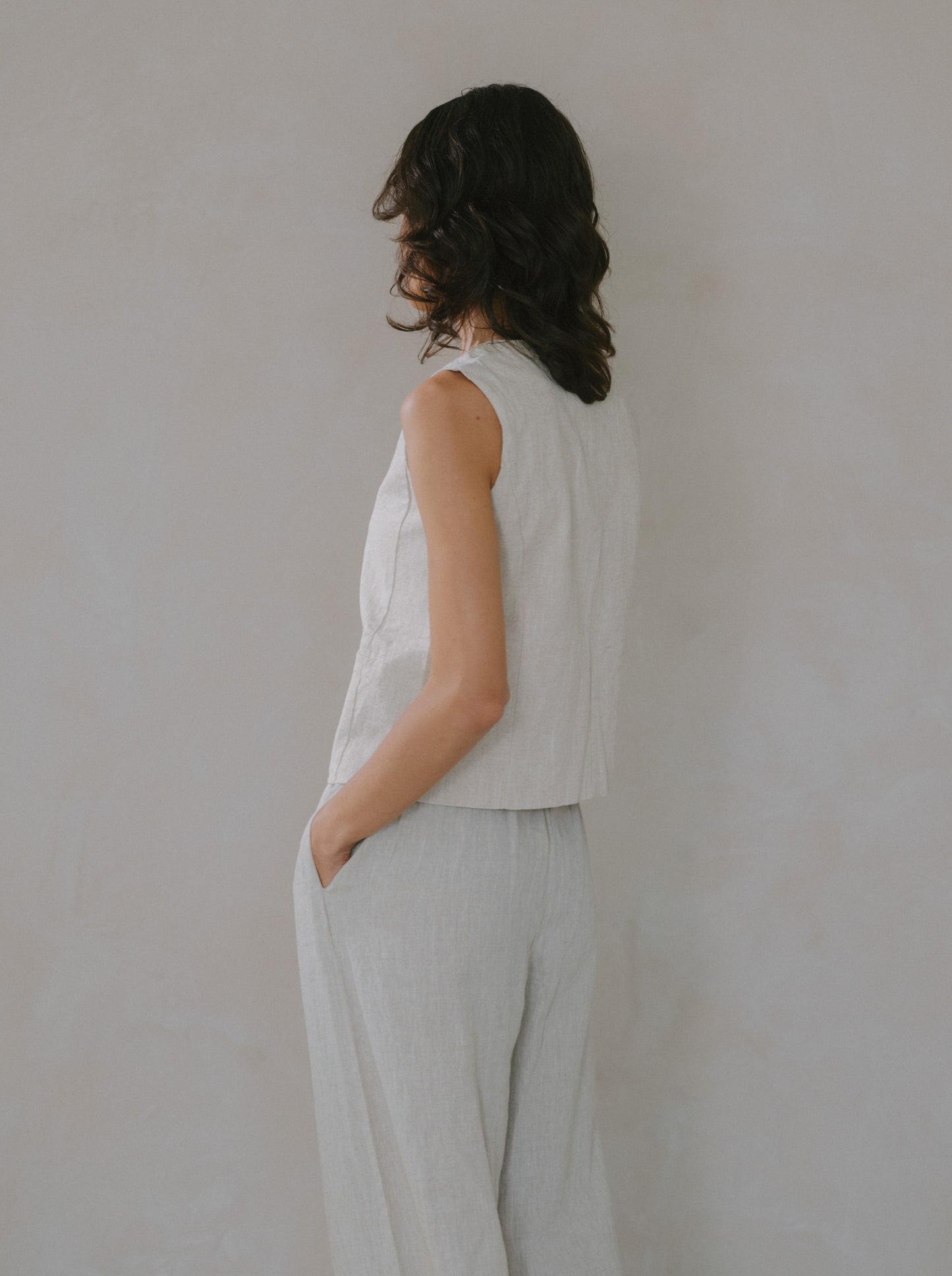 Linen Vest