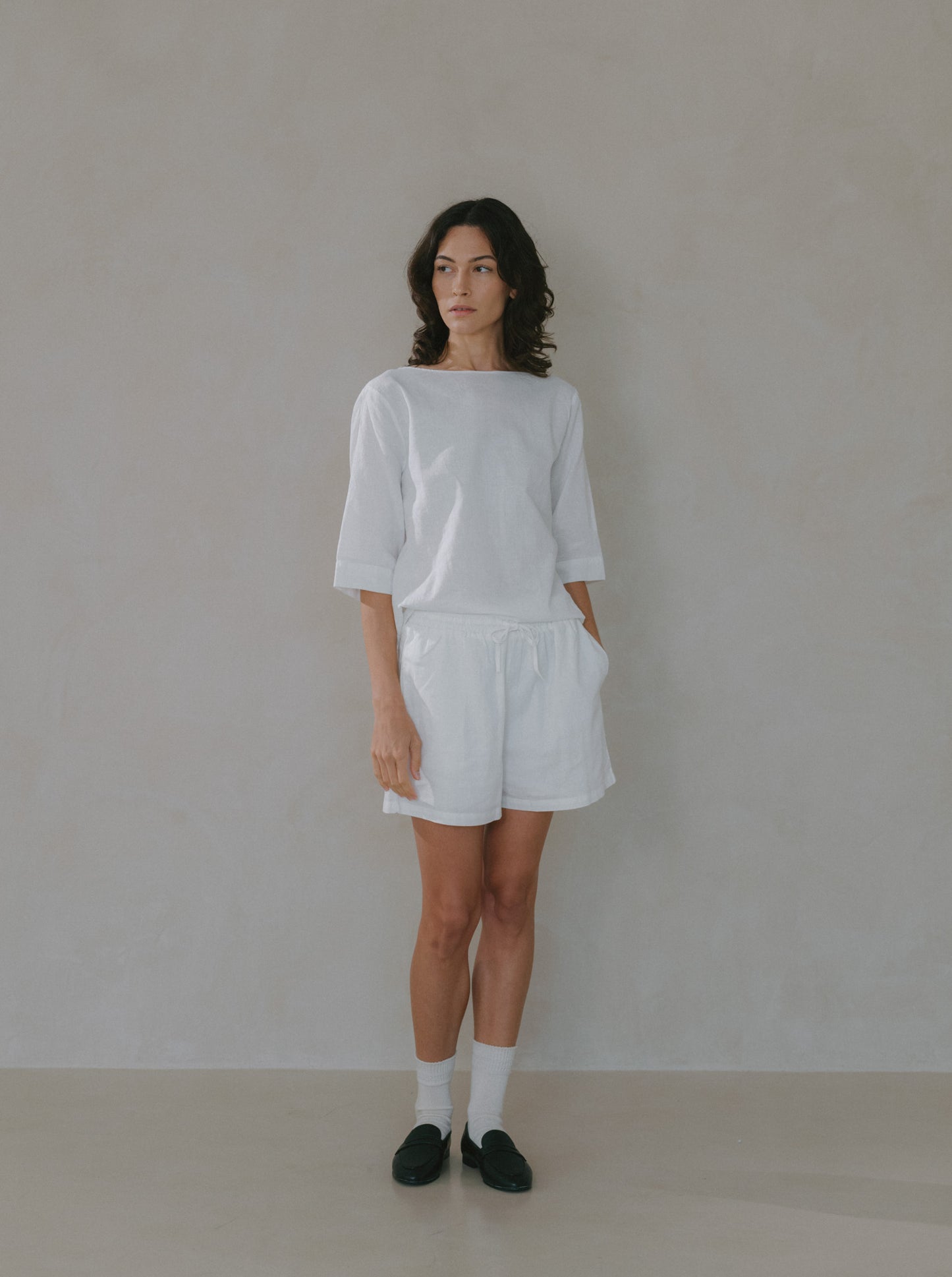 Maris Linen Top