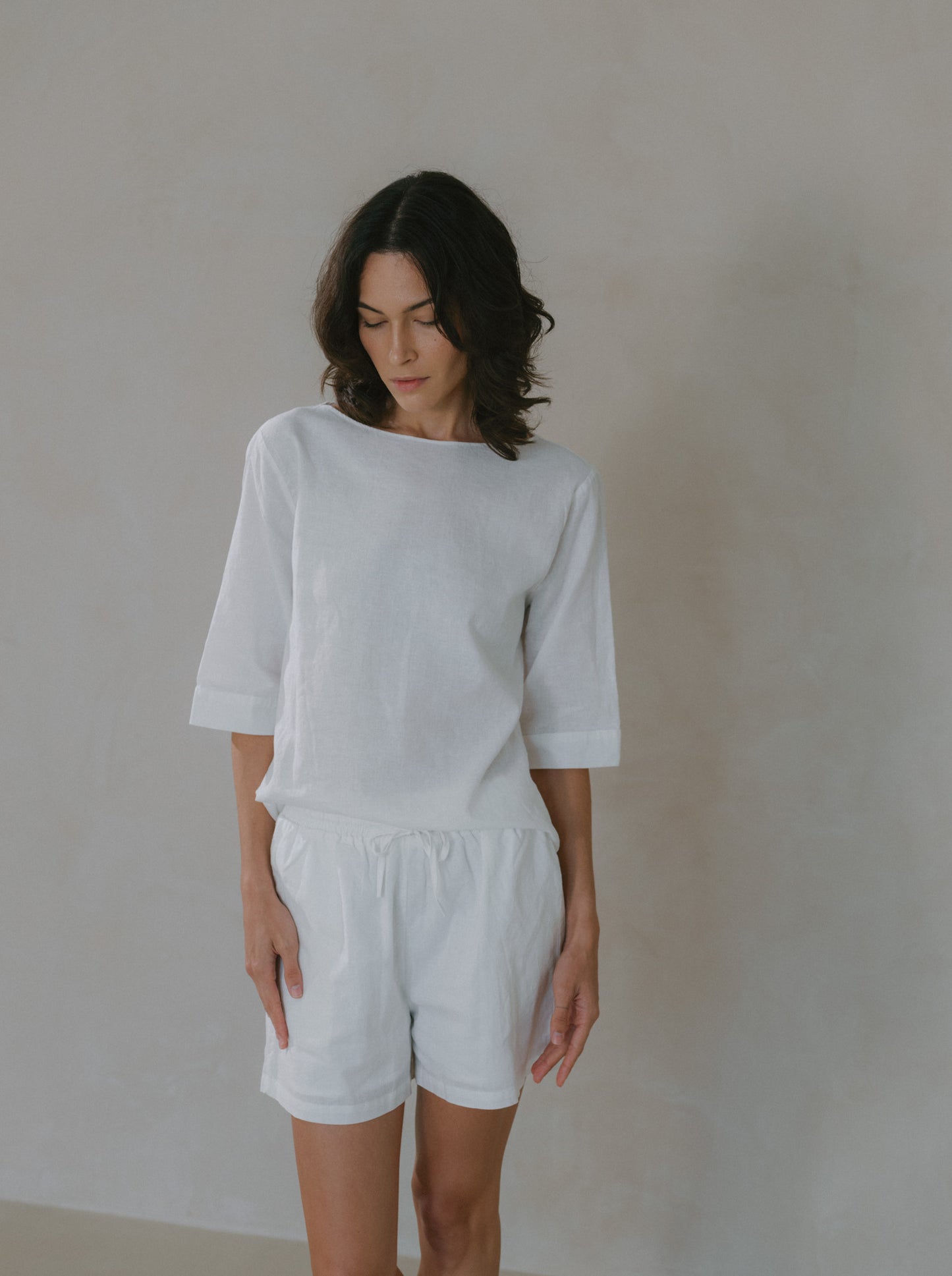 Maris Linen Top