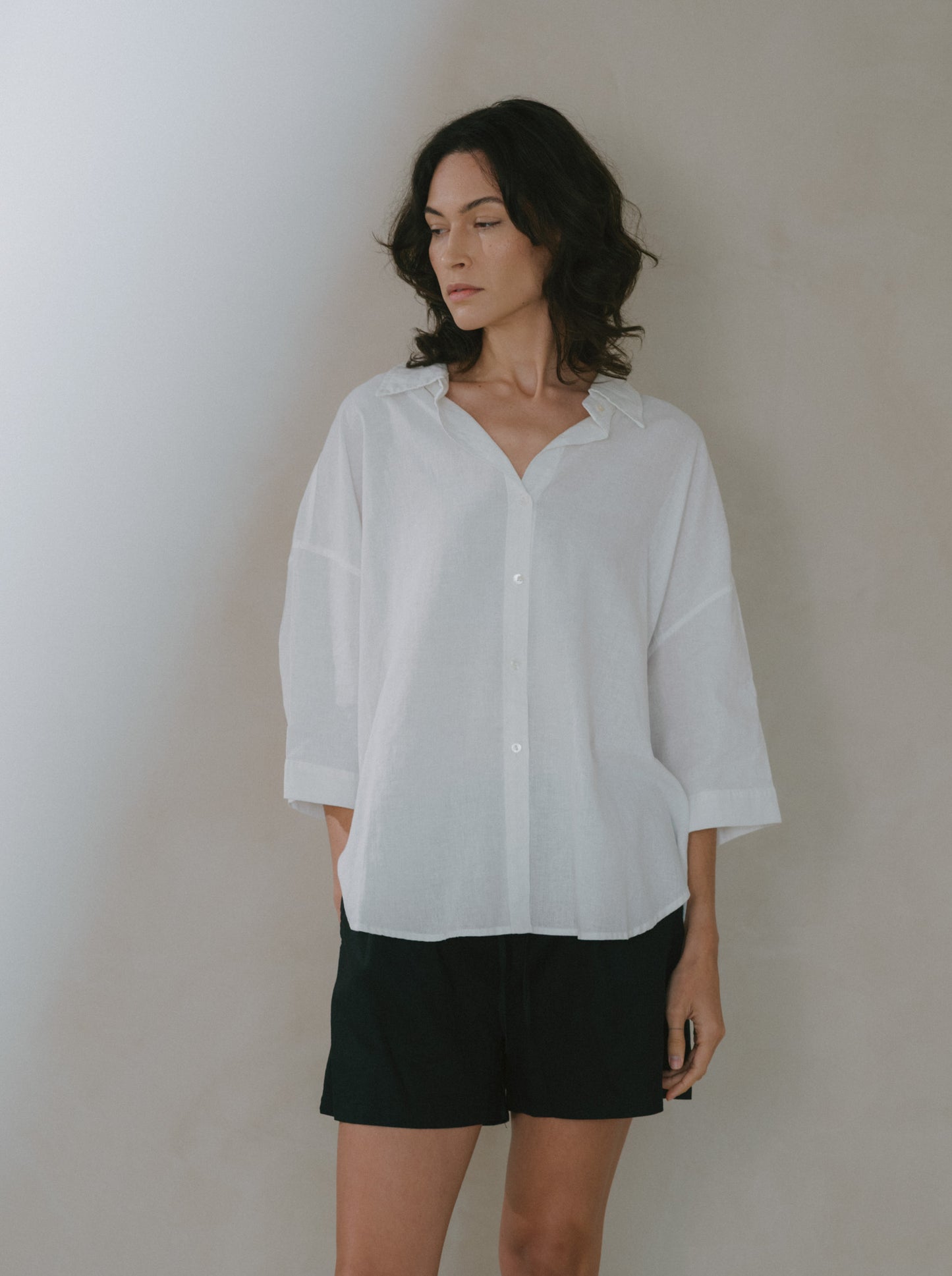 Basic Linen Shorts