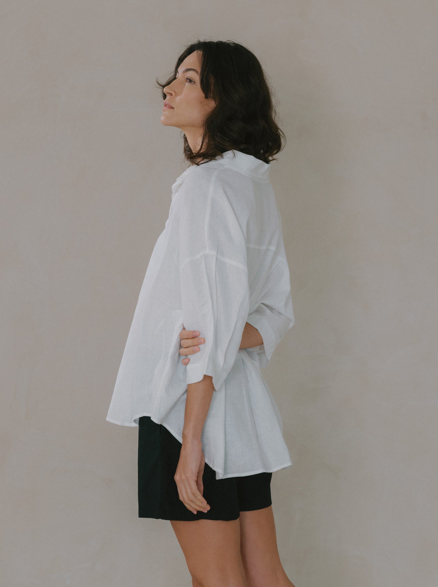Basic Linen Shorts