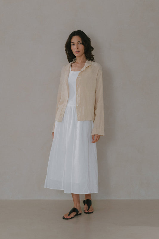 Cotton Flare Skirt