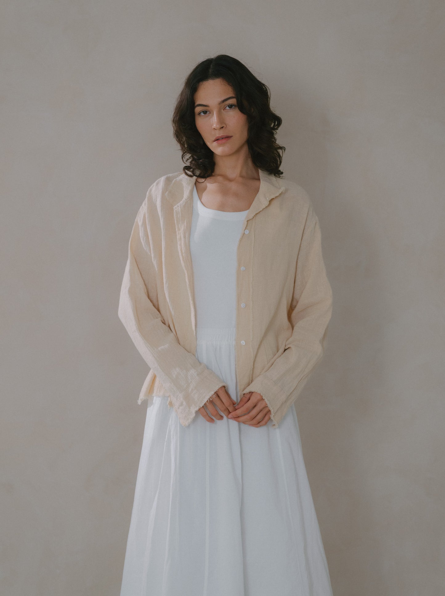 Cotton Flare Skirt
