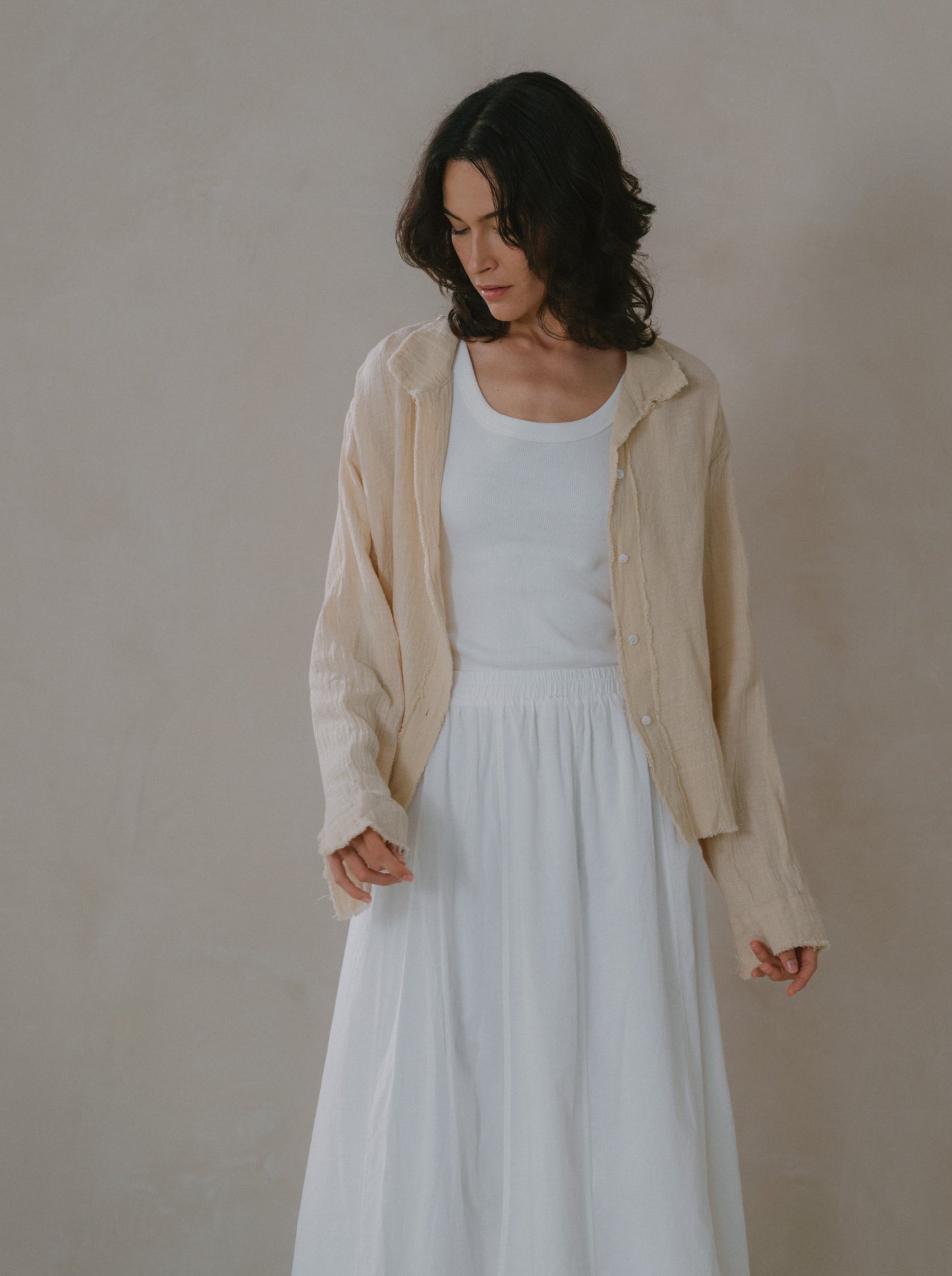 Cotton Flare Skirt