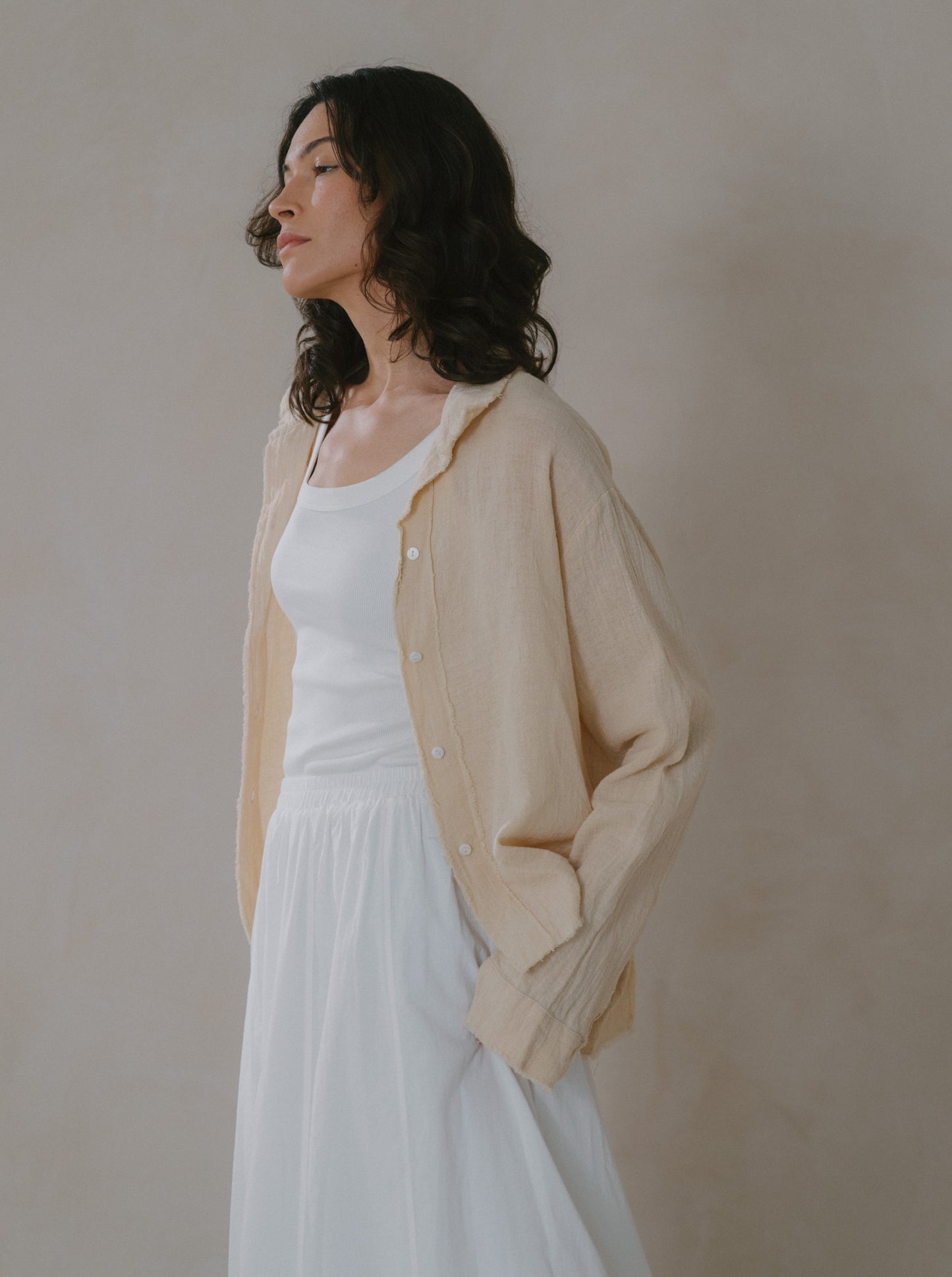 Cotton Flare Skirt