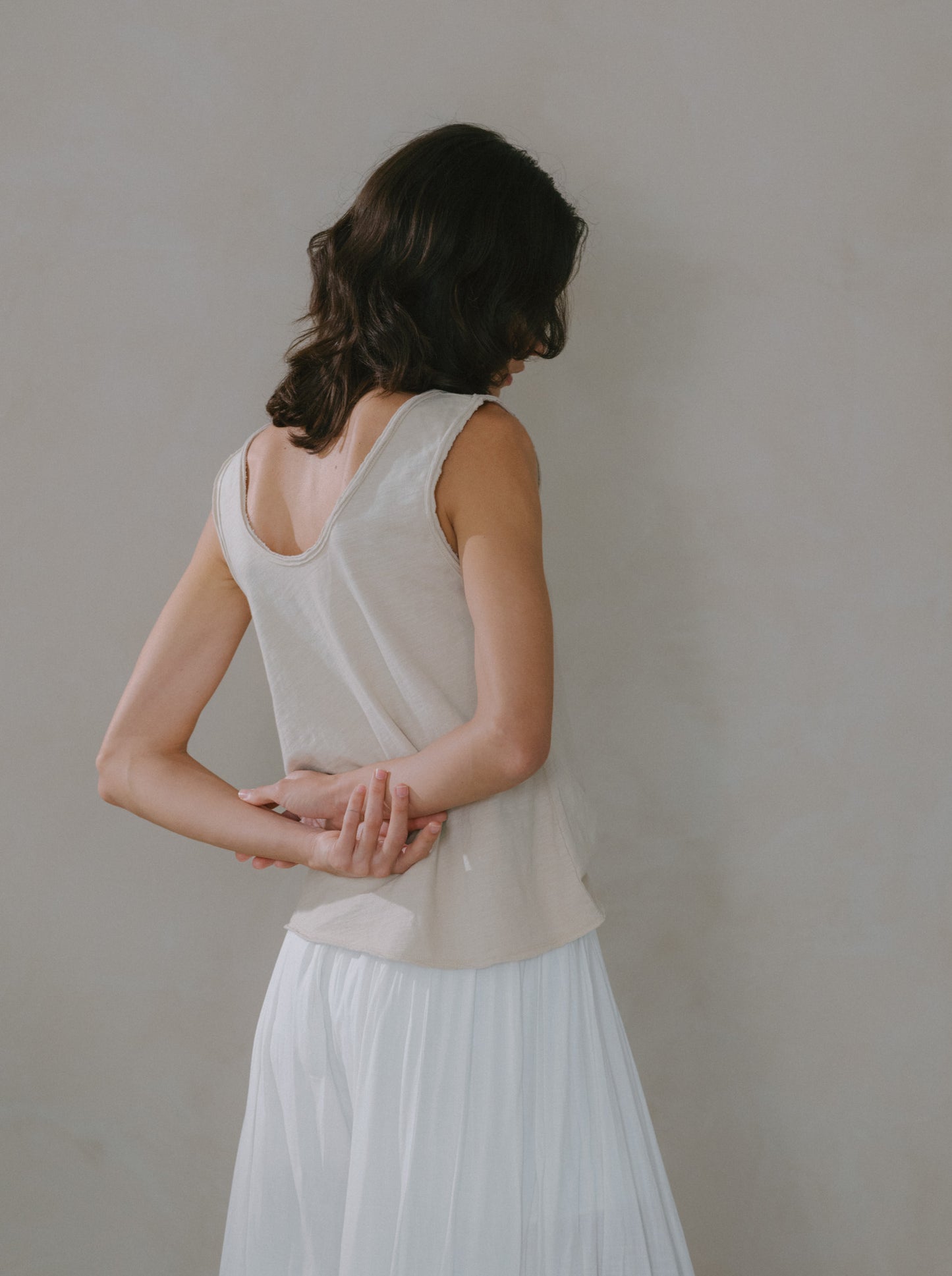 Loose Cotton Tank Top