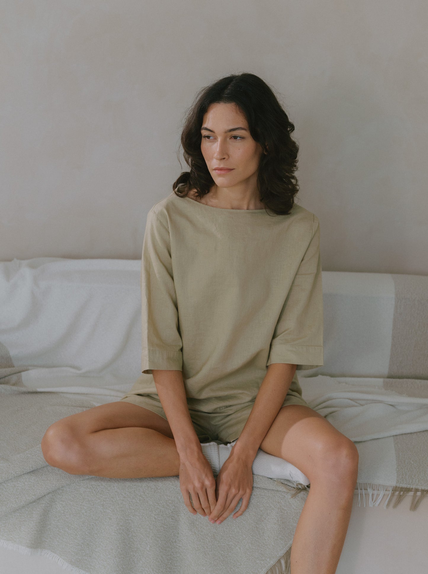 Maris Linen Top