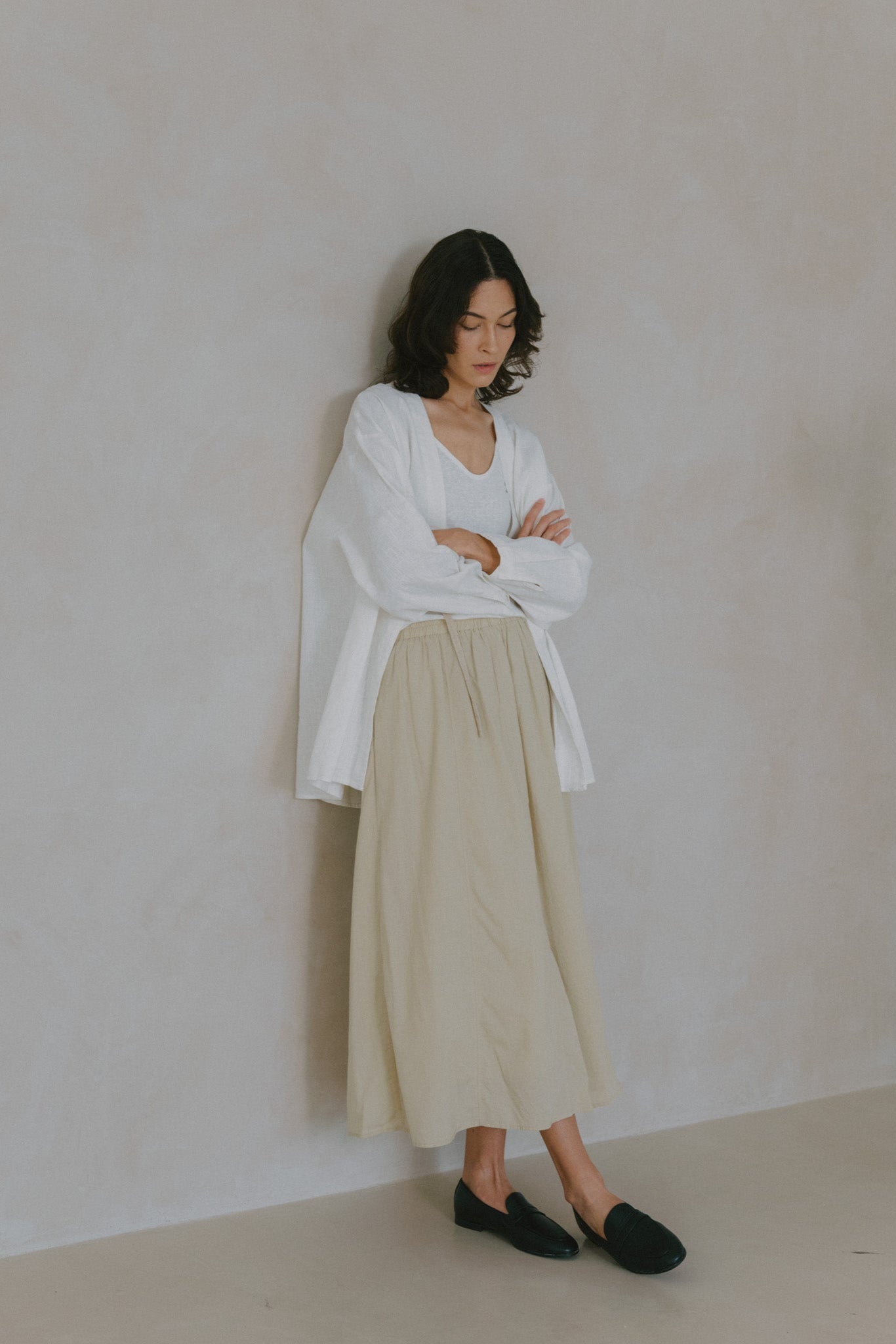 Cotton Flare Skirt