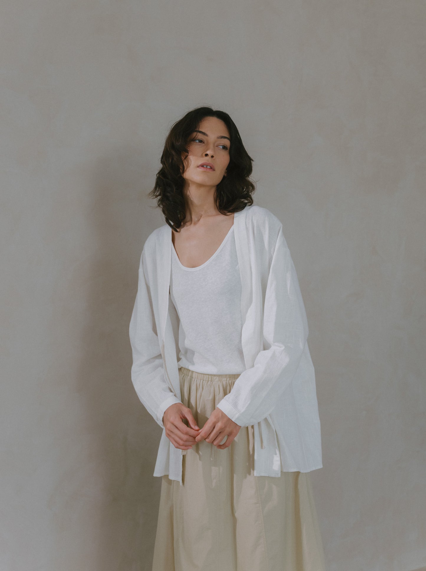 Cotton Flare Skirt