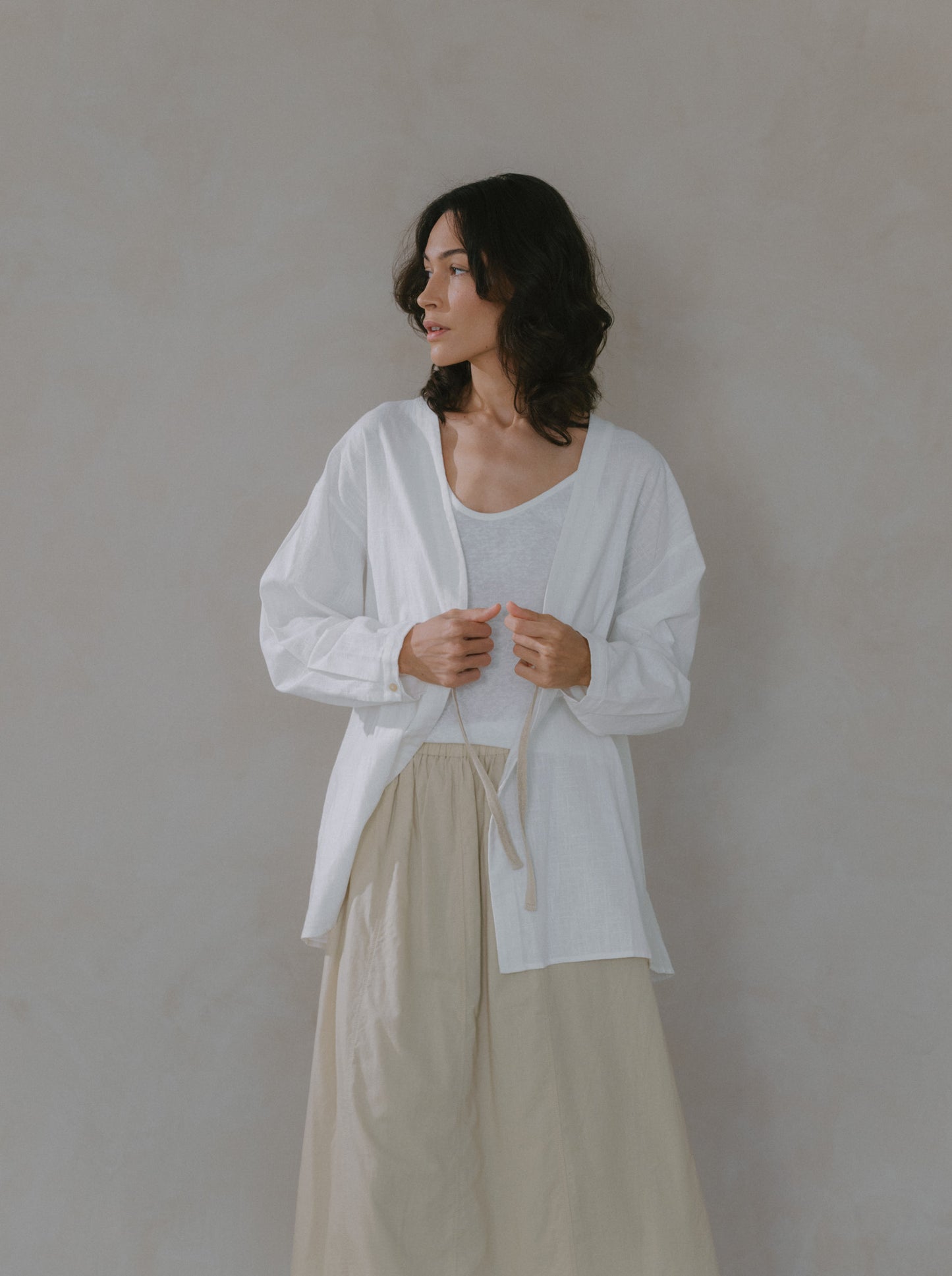 Cotton Flare Skirt