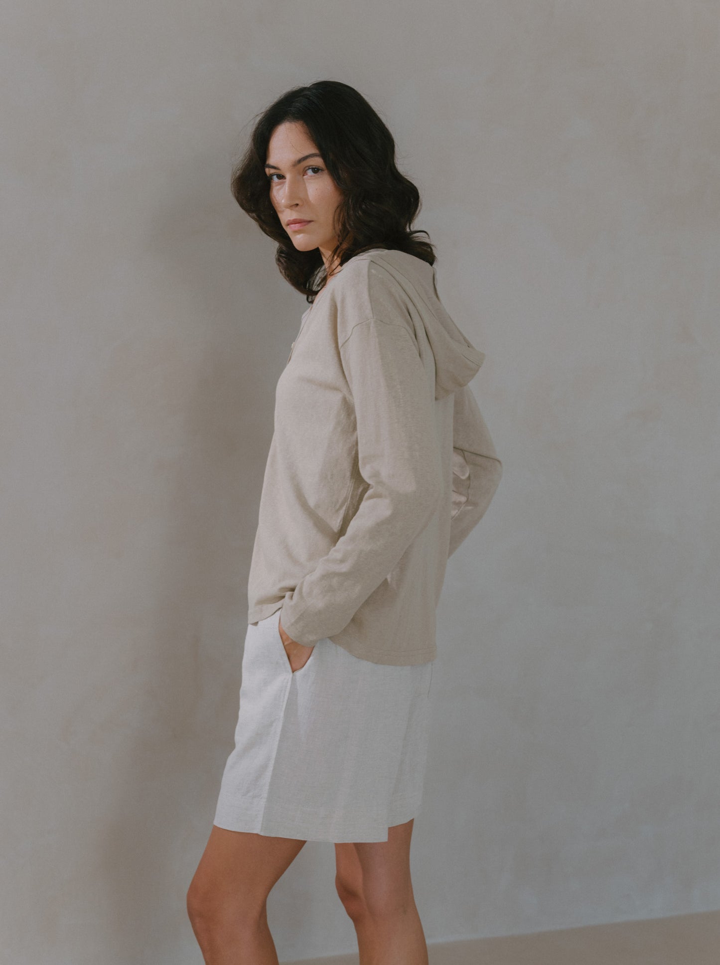 Amelia Linen Shorts
