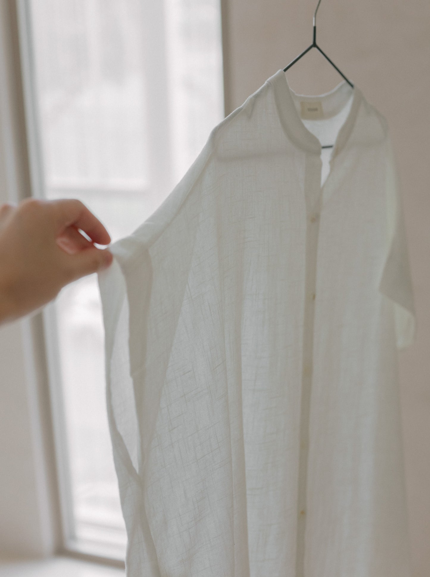 Oversized Linen Shirt