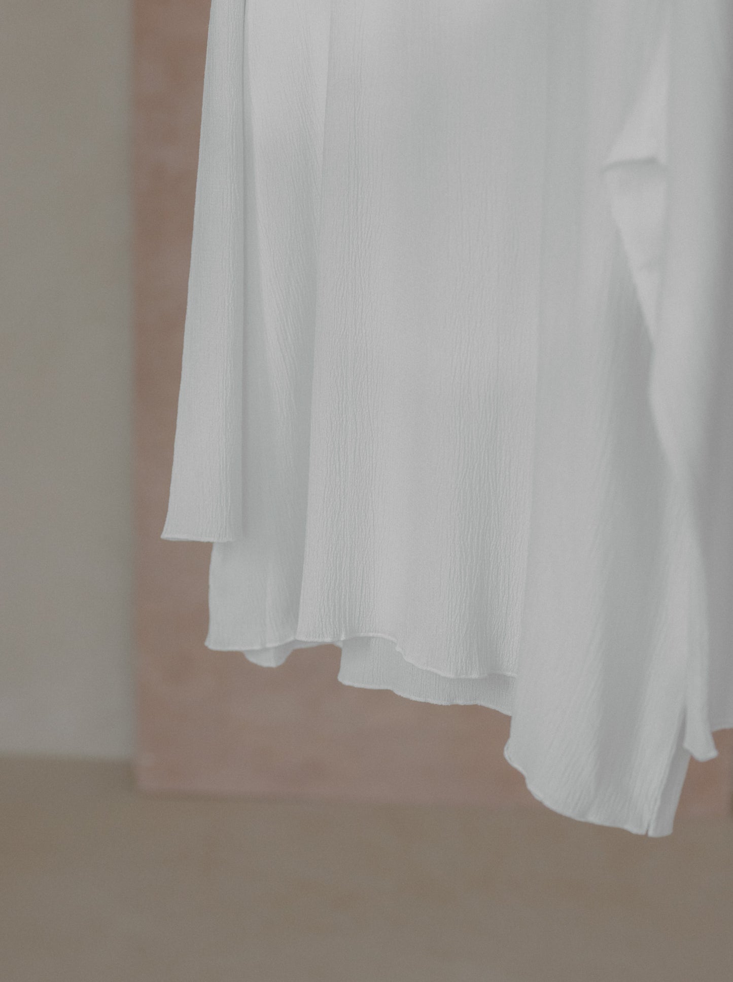 Pleat Long Sleeve Top