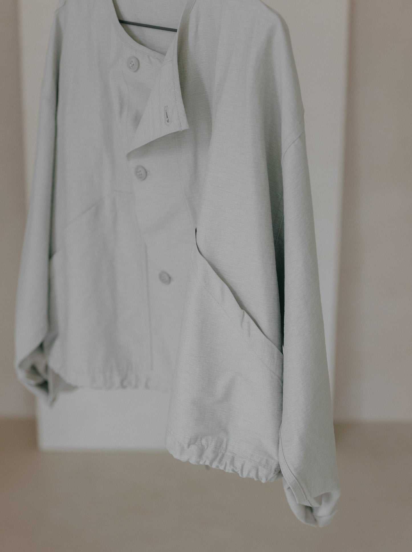 Oversized Drawstring Jacket