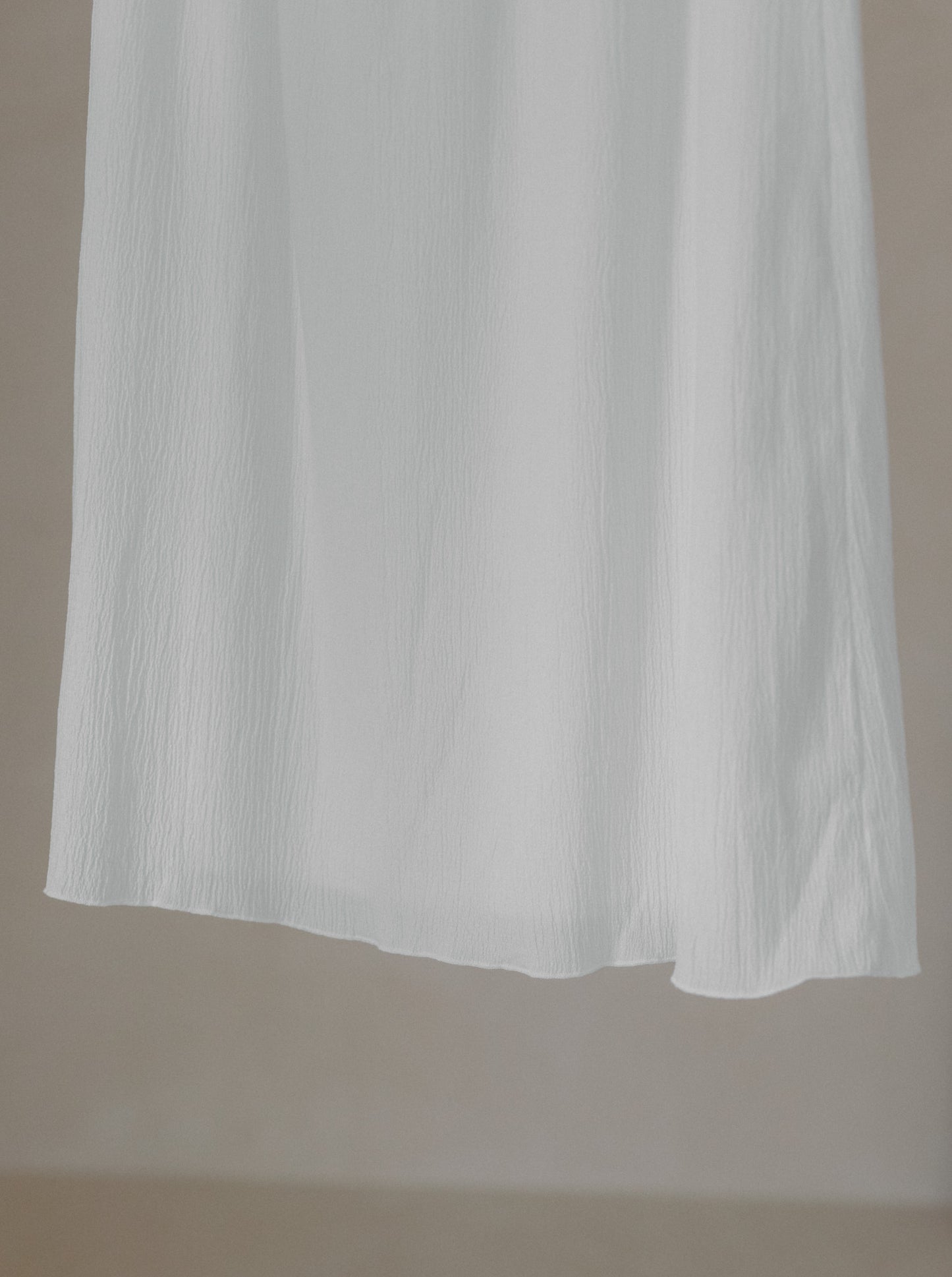 Pleat Elasticated Midi Skirt