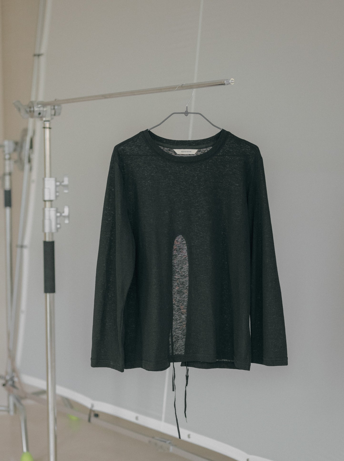 Long Sleeve Tie Back Top