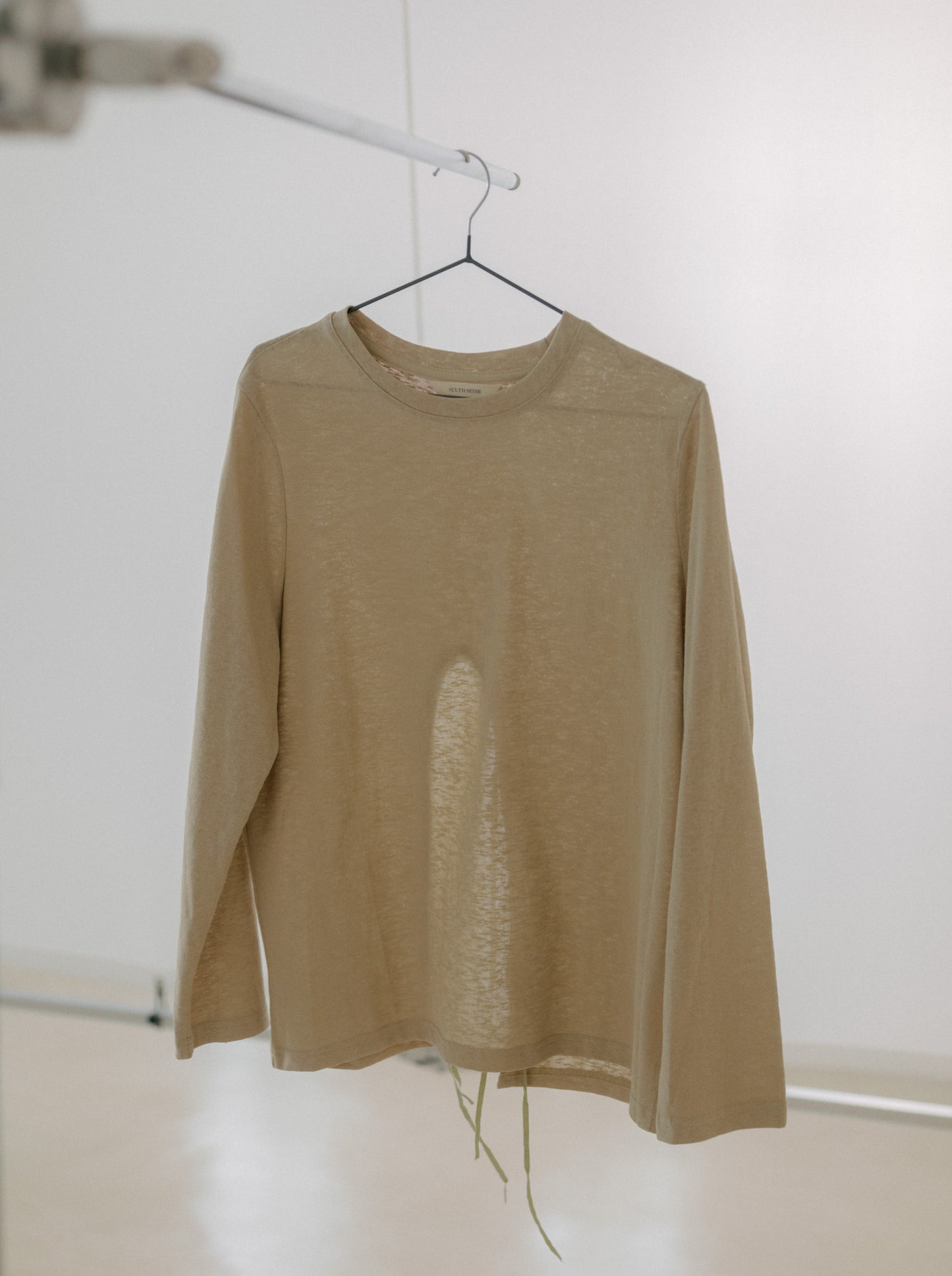 Long Sleeve Tie Back Top