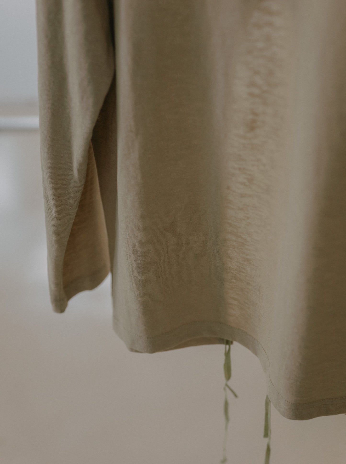 Long Sleeve Tie Back Top