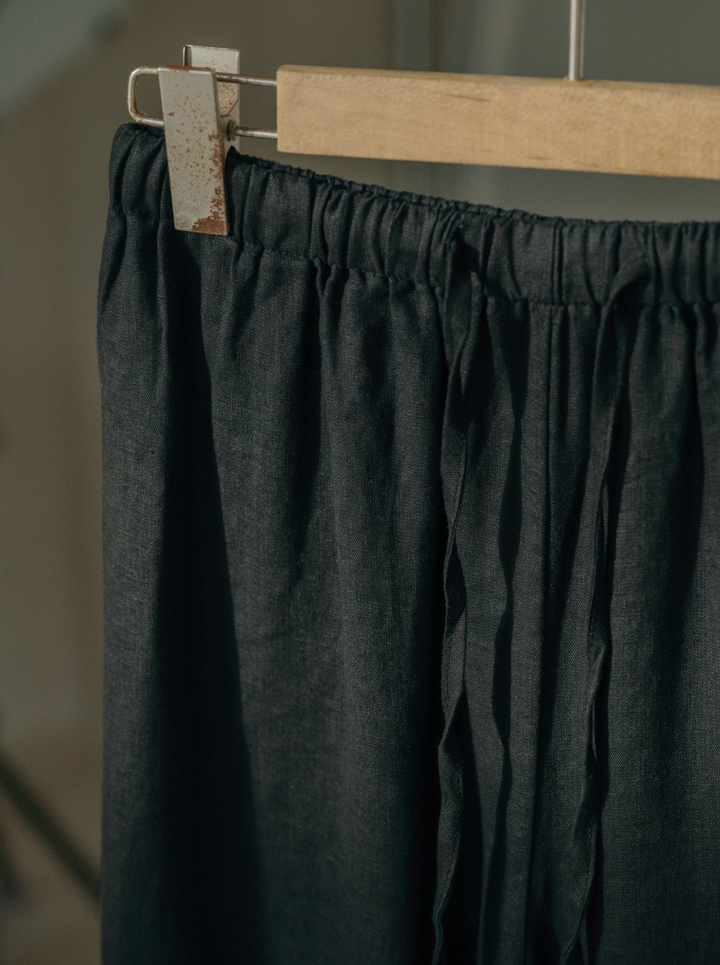 Long Linen Trousers