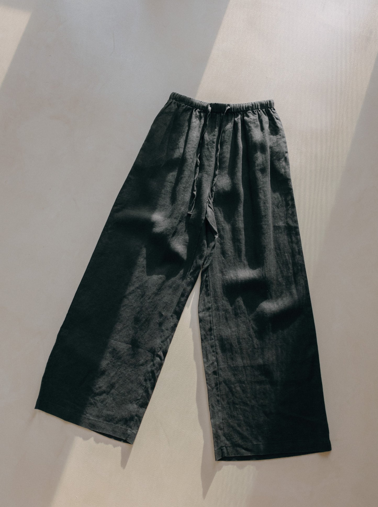 Long Linen Trousers