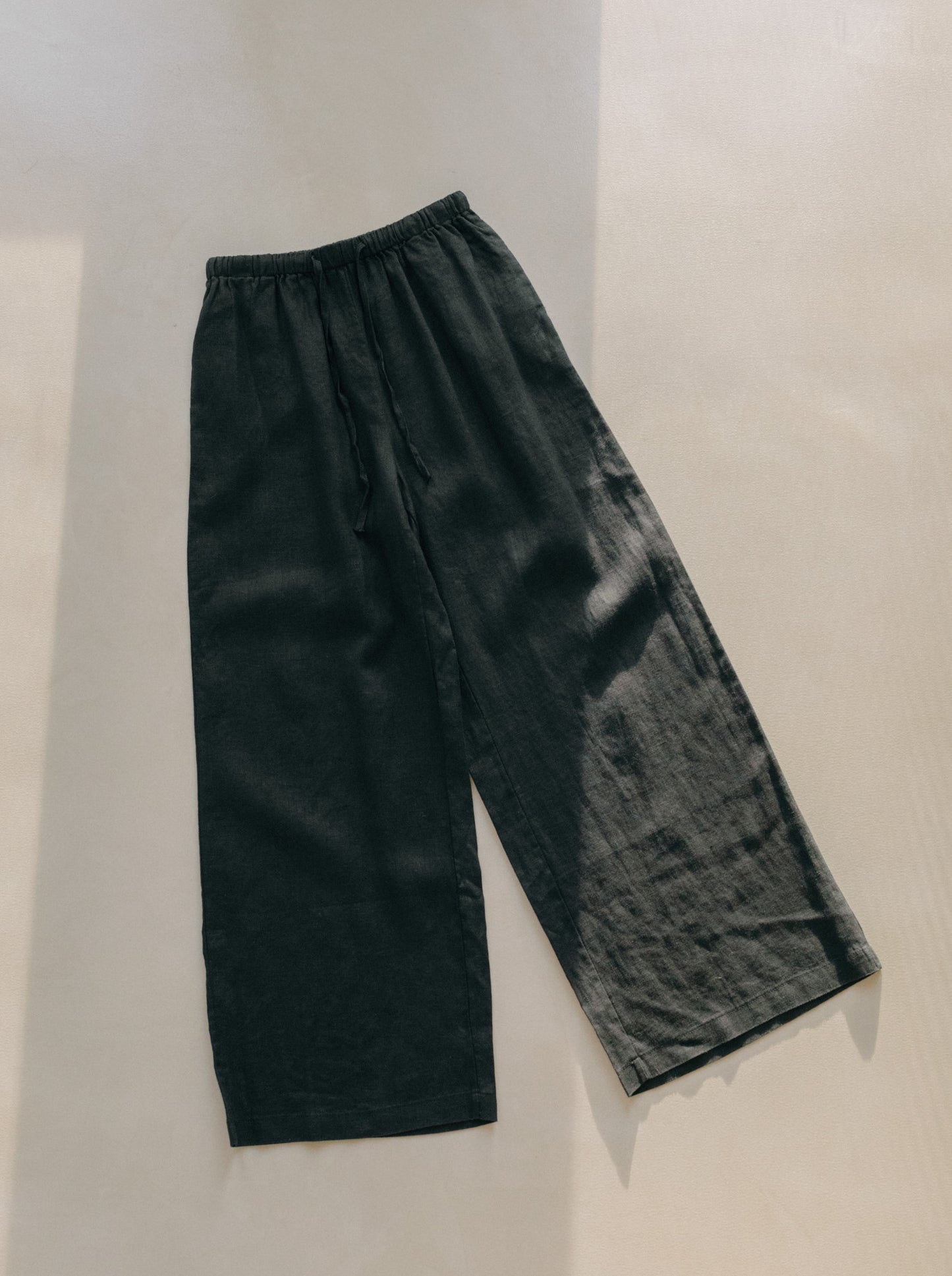 Long Linen Trousers