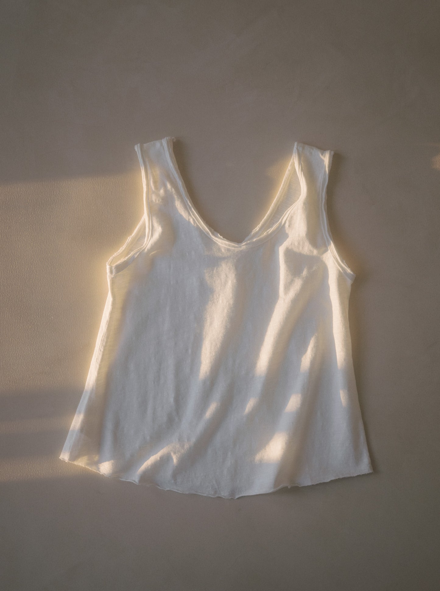 Loose Cotton Tank Top