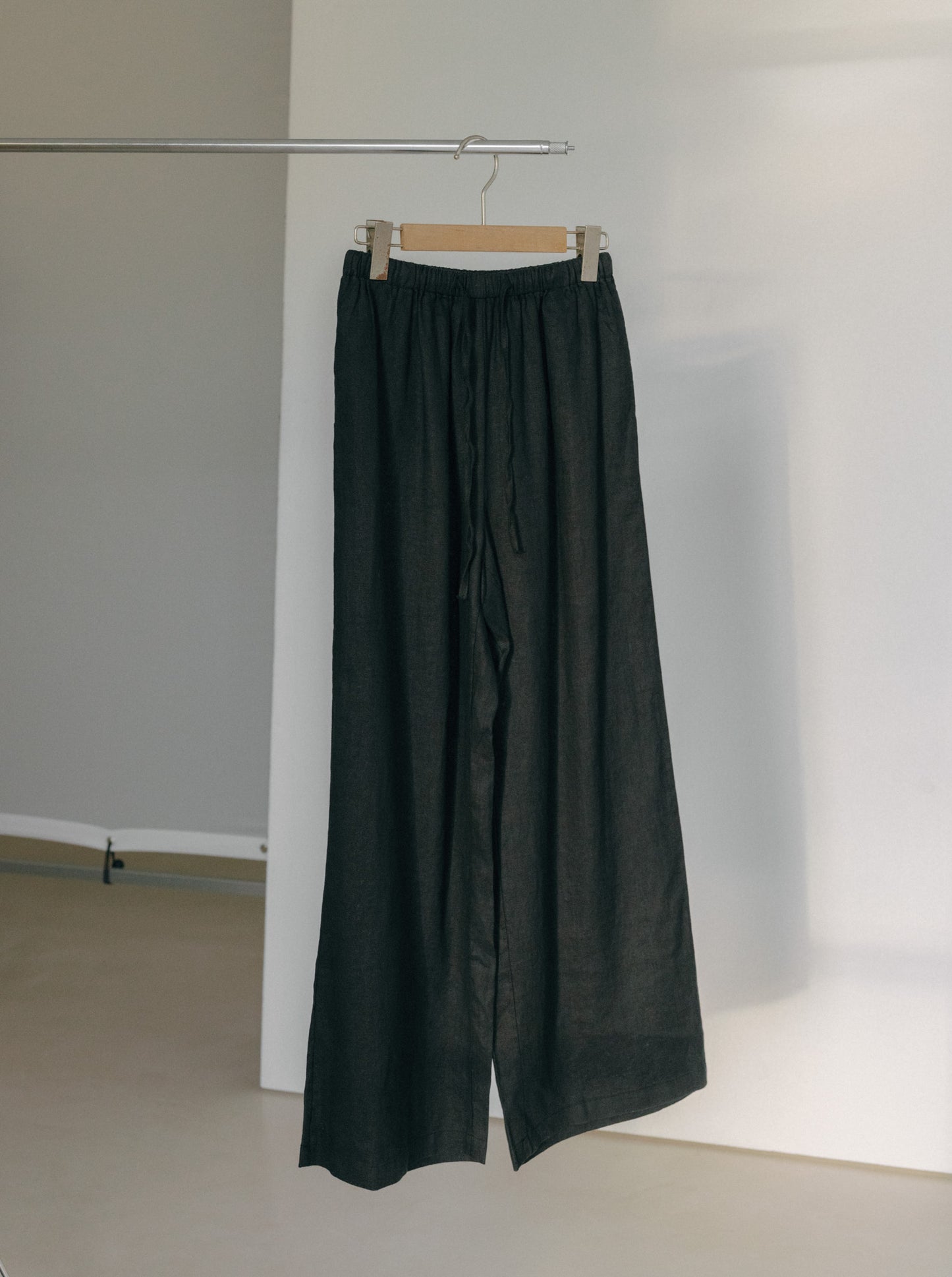 Long Linen Trousers