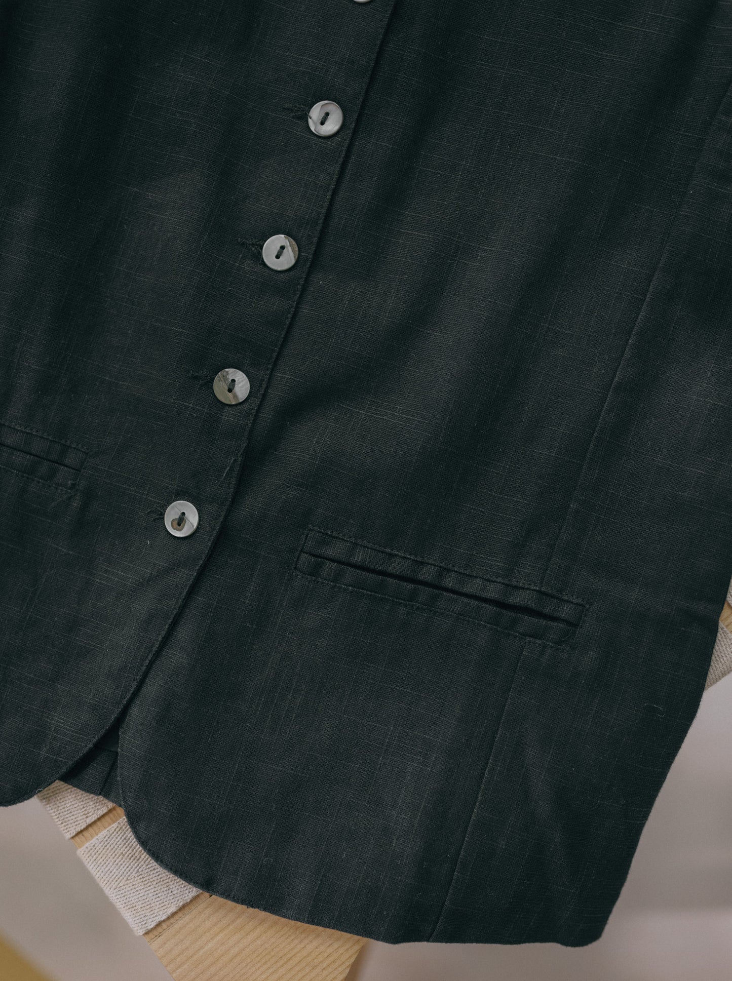 Linen Vest