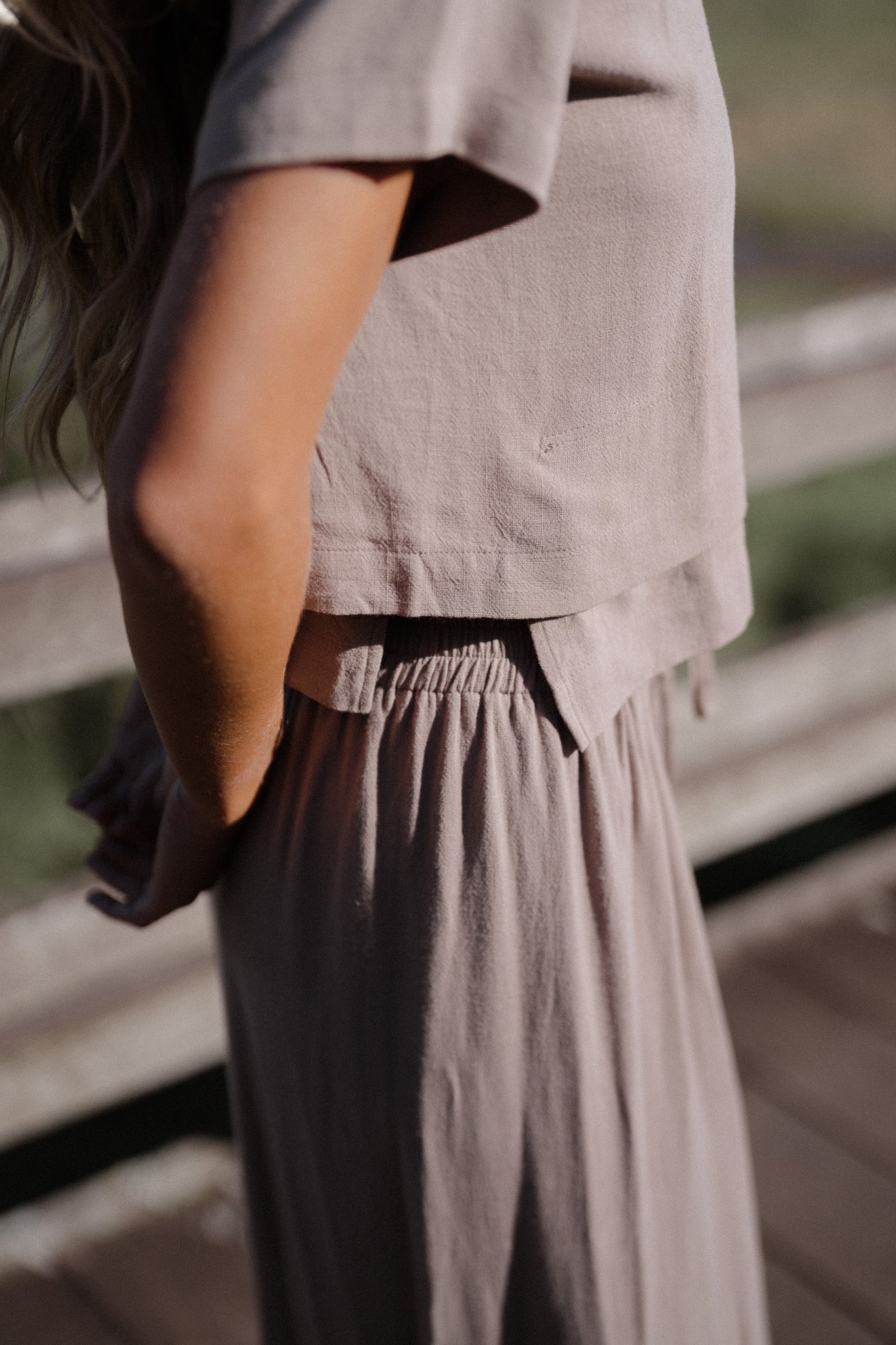 Linen Palazzo Pant