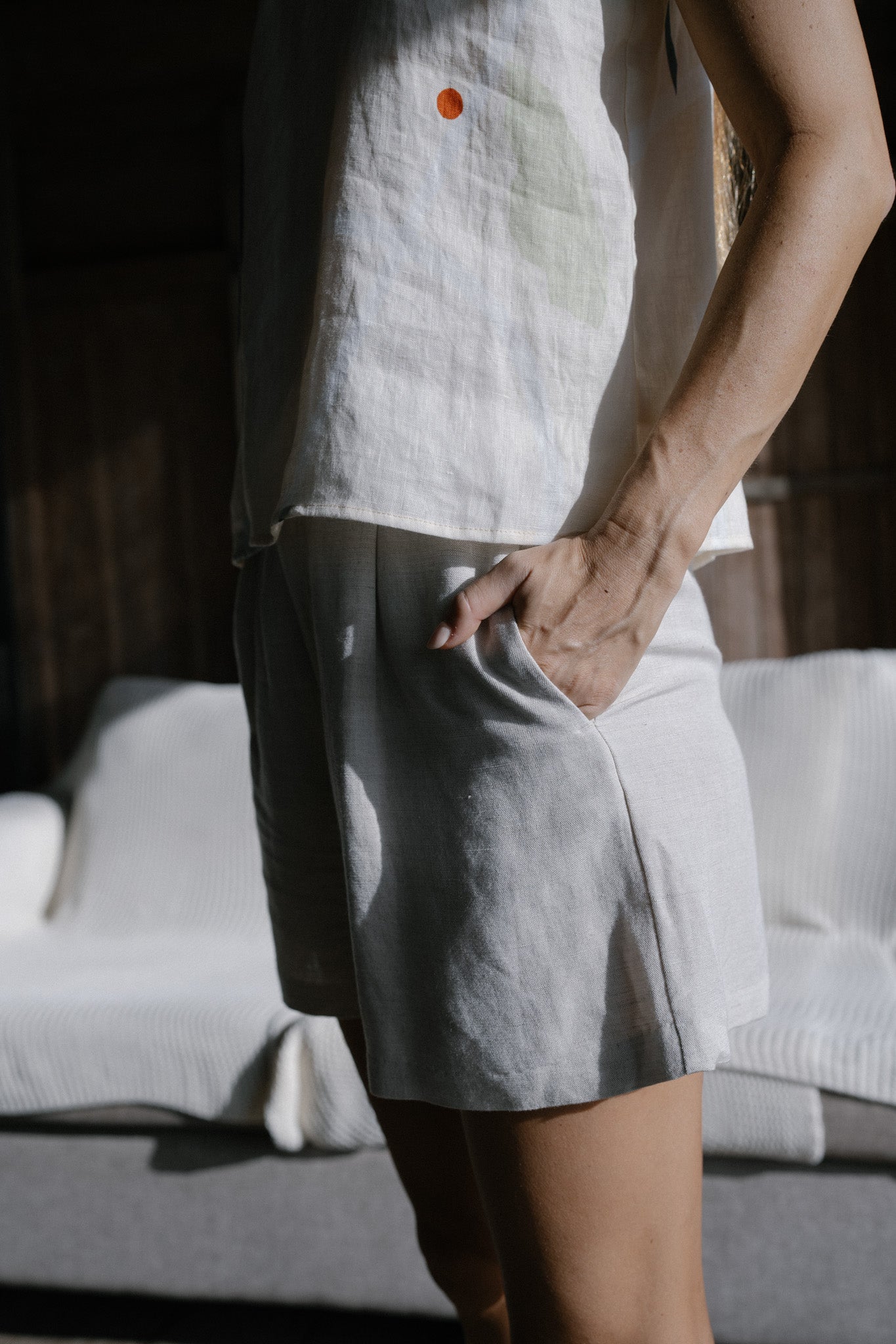 Soft Linen Shorts
