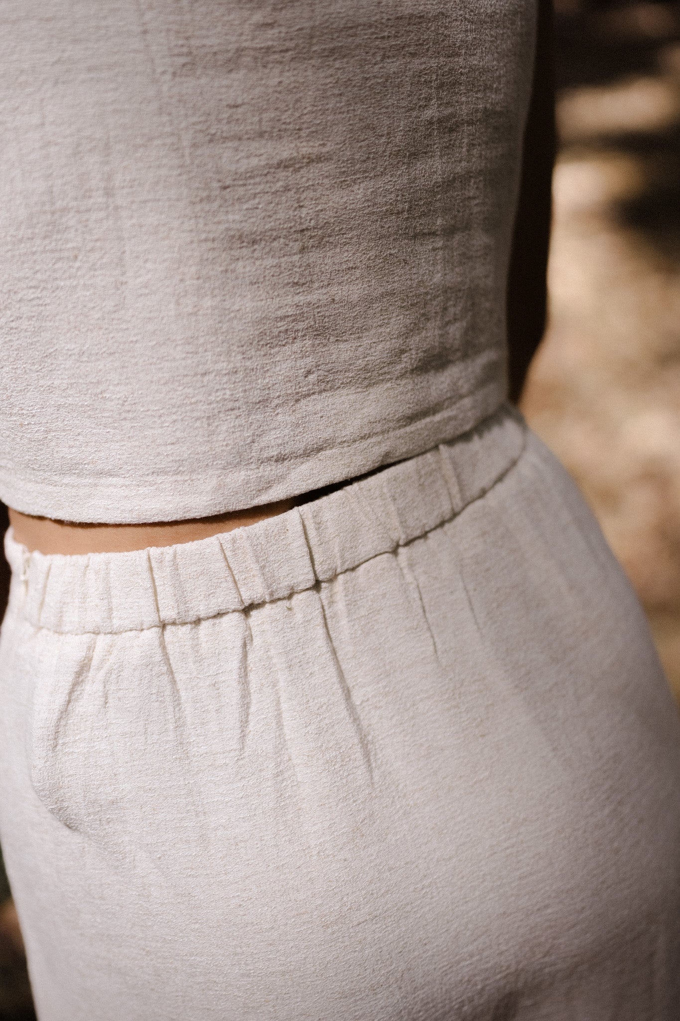 Ramie Crop Top