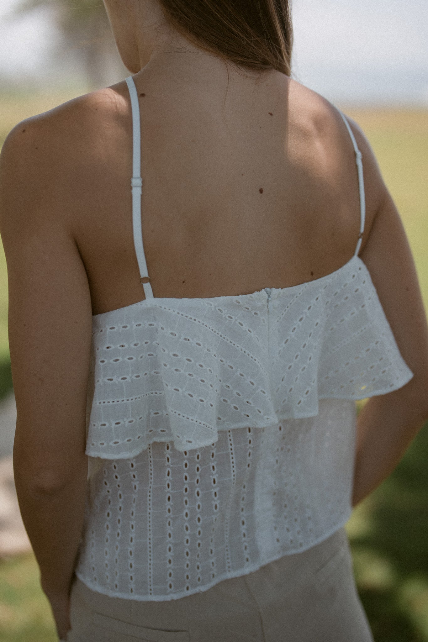 Sable Embroidery Cotton Top