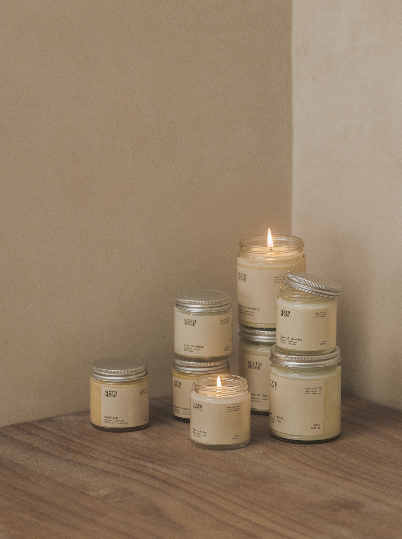 Sense of Zen Aromatic Soy Wax Candle