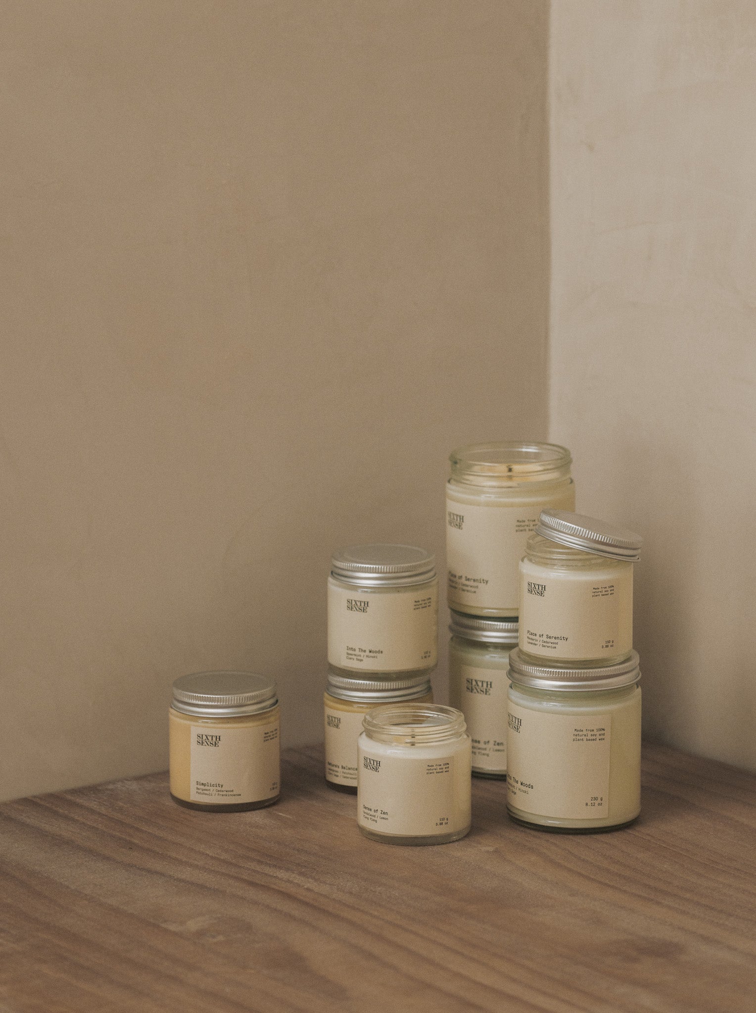 Sense of Zen Aromatic Soy Wax Candle
