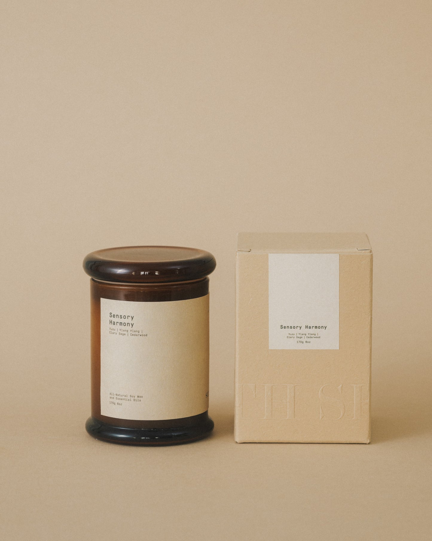Sensory Harmony Aromatic Soy Wax Candle