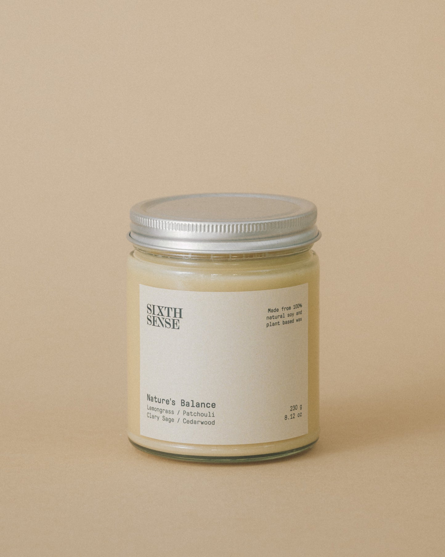 Nature's Balance Aromatic Soy Wax Candle