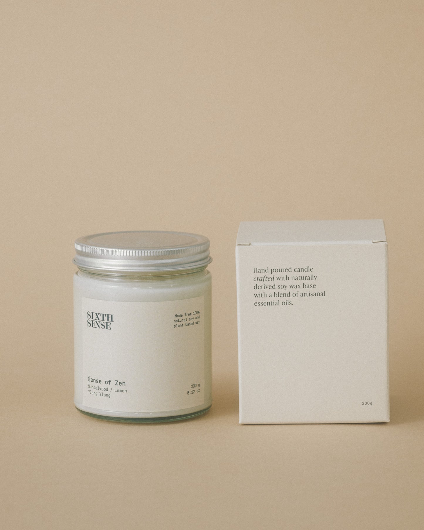 Sense of Zen Aromatic Soy Wax Candle