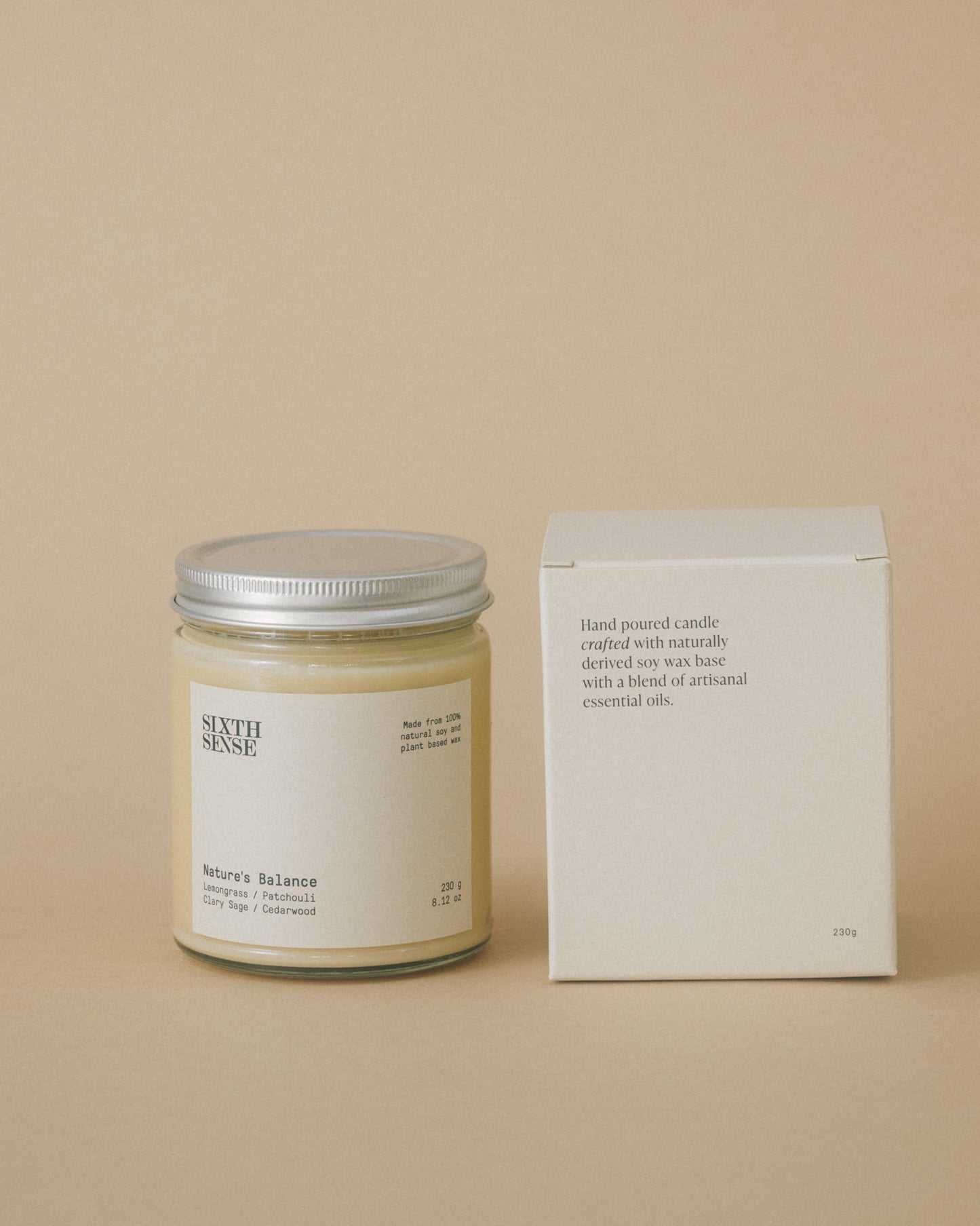Nature's Balance Aromatic Soy Wax Candle