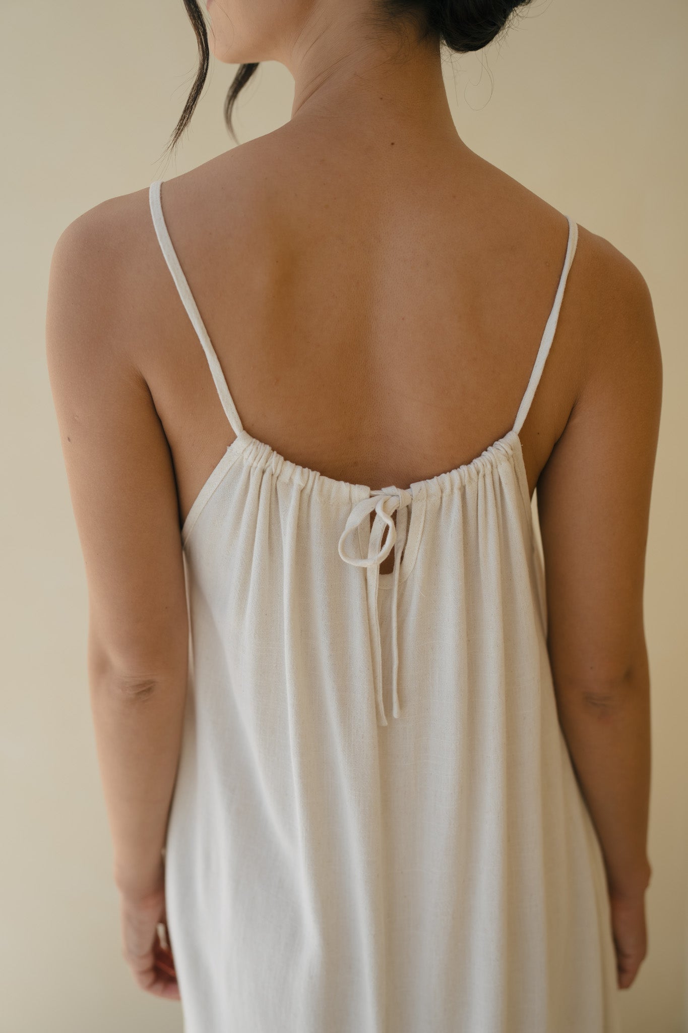 Drawstring Flowy Dress