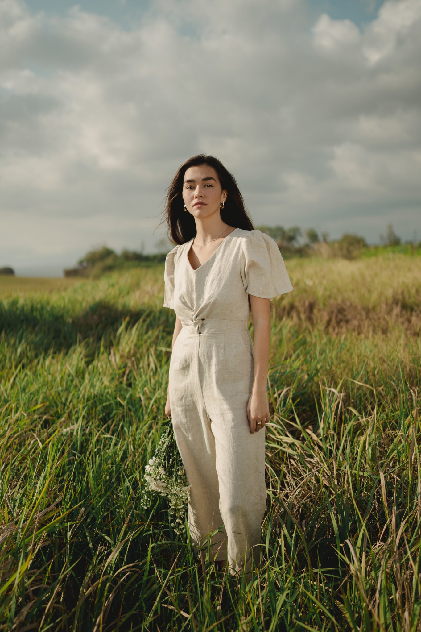 Bianca Linen Jumpsuit