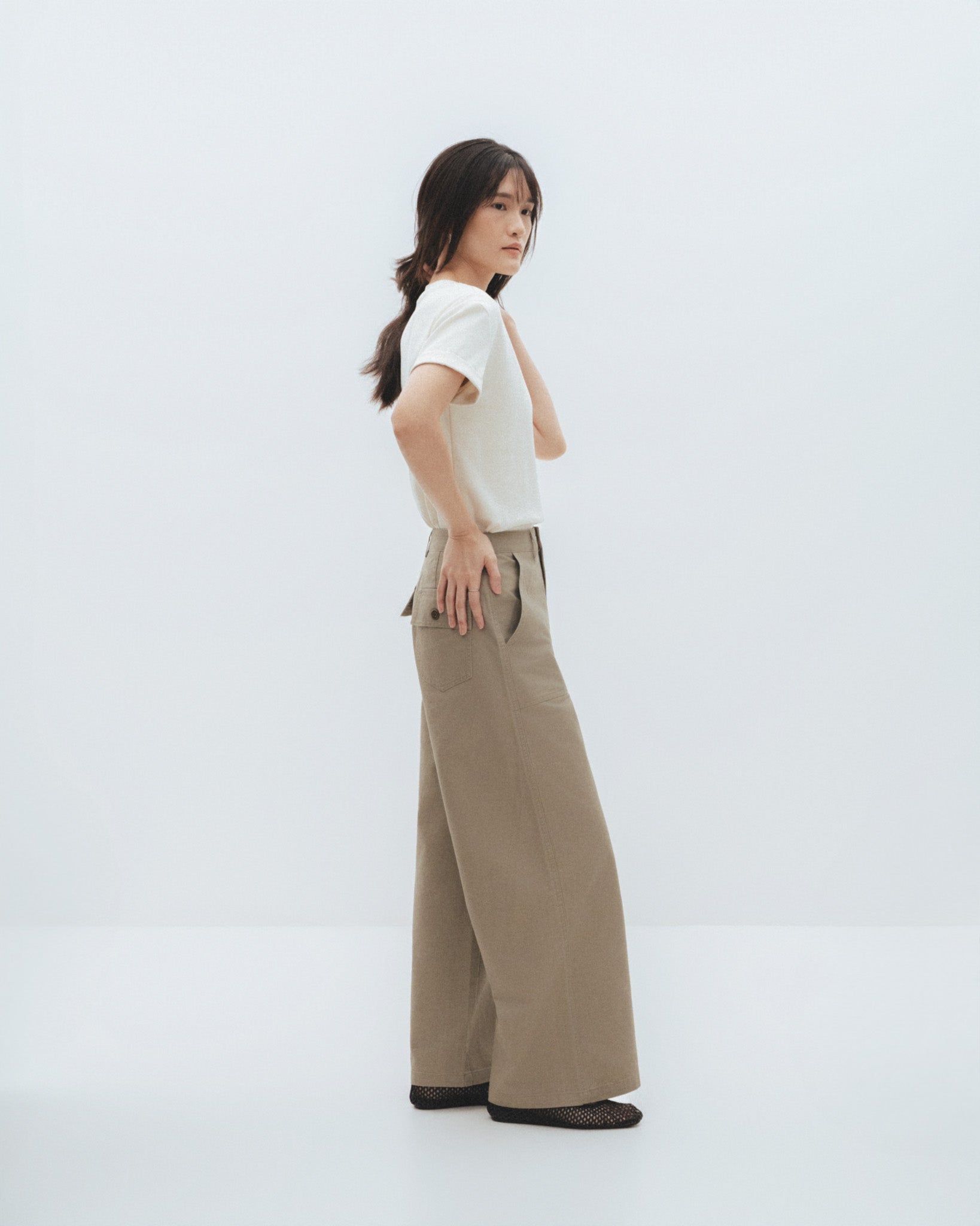 Folded Sleeve Tee