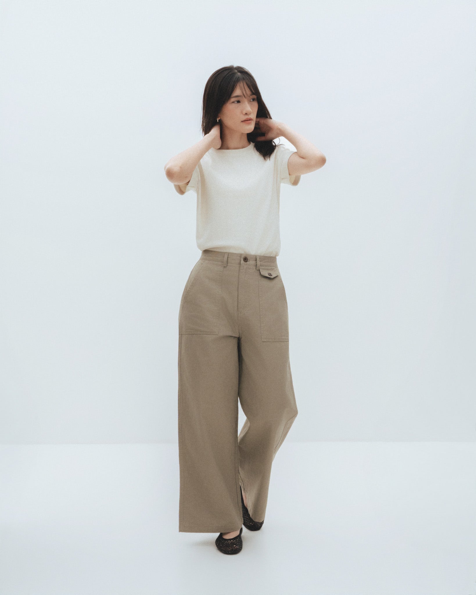 Folded Sleeve Tee