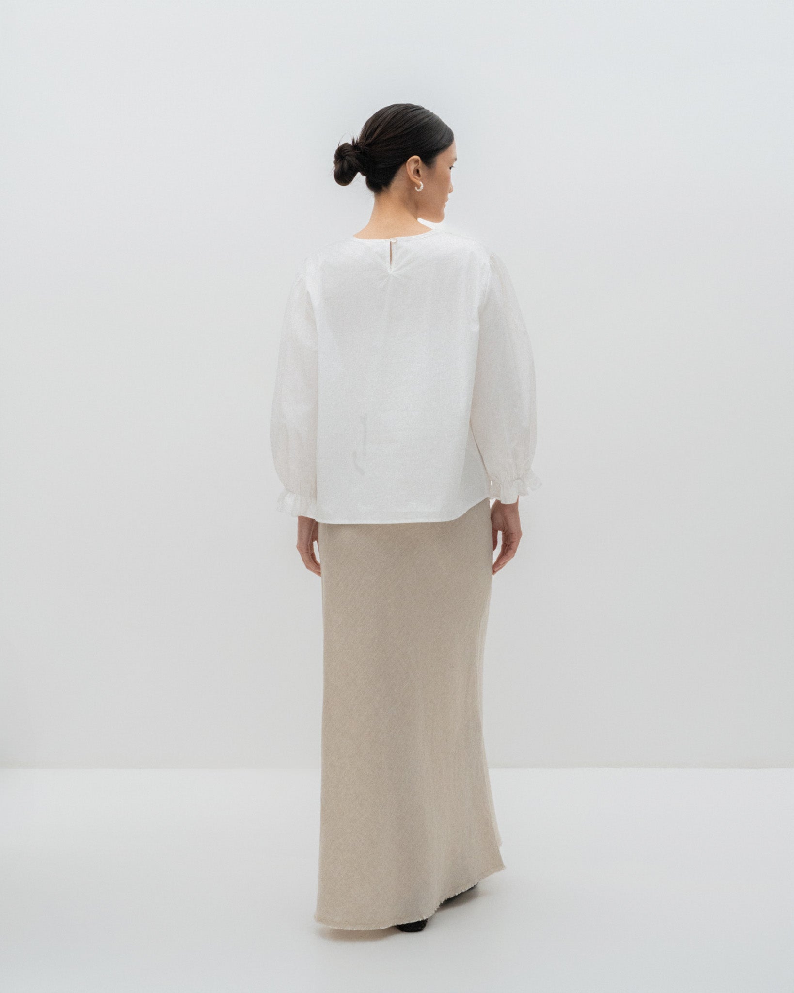 Studio Linen Maxi Skirt