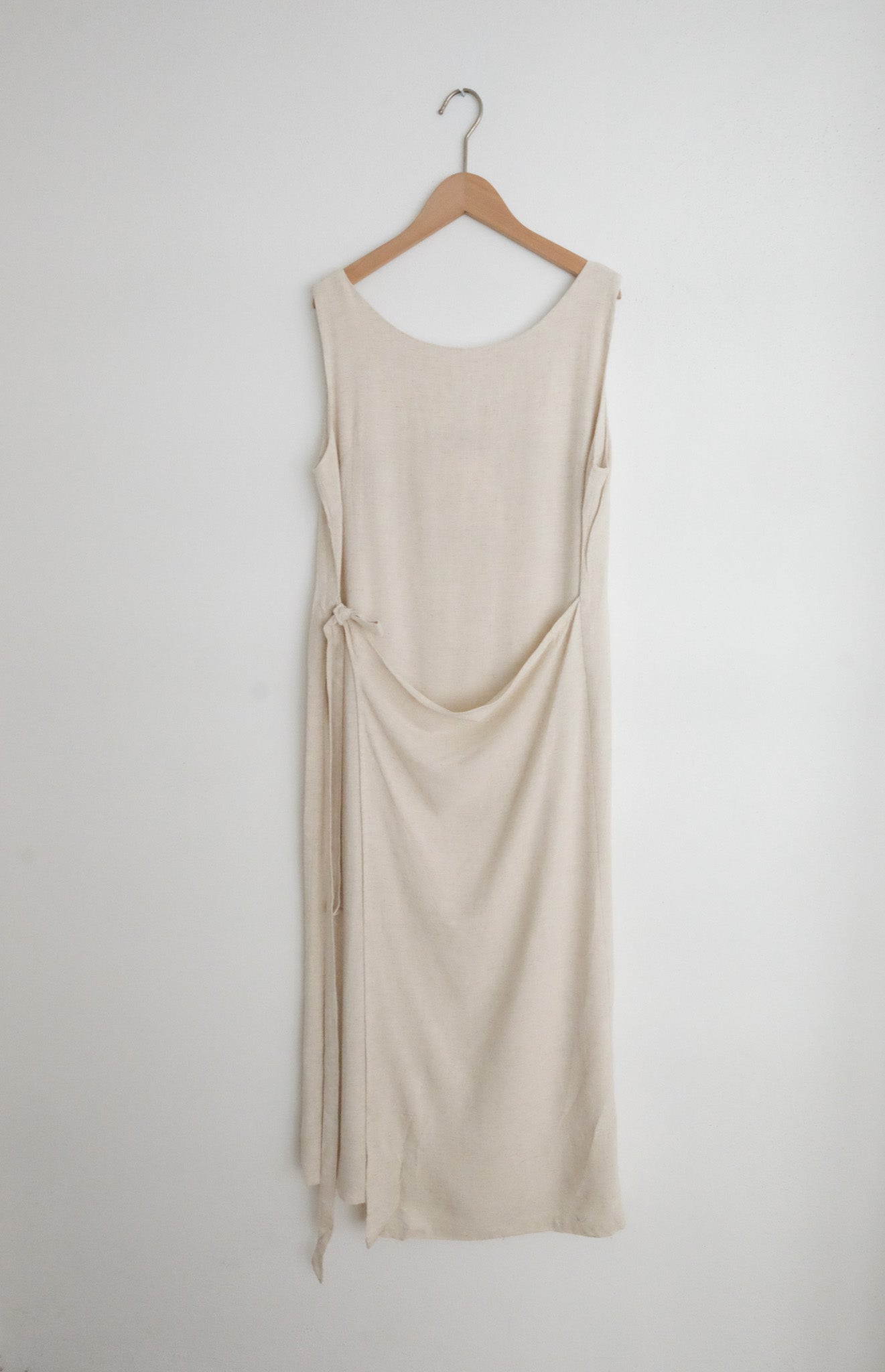 Linen Wrap Dress