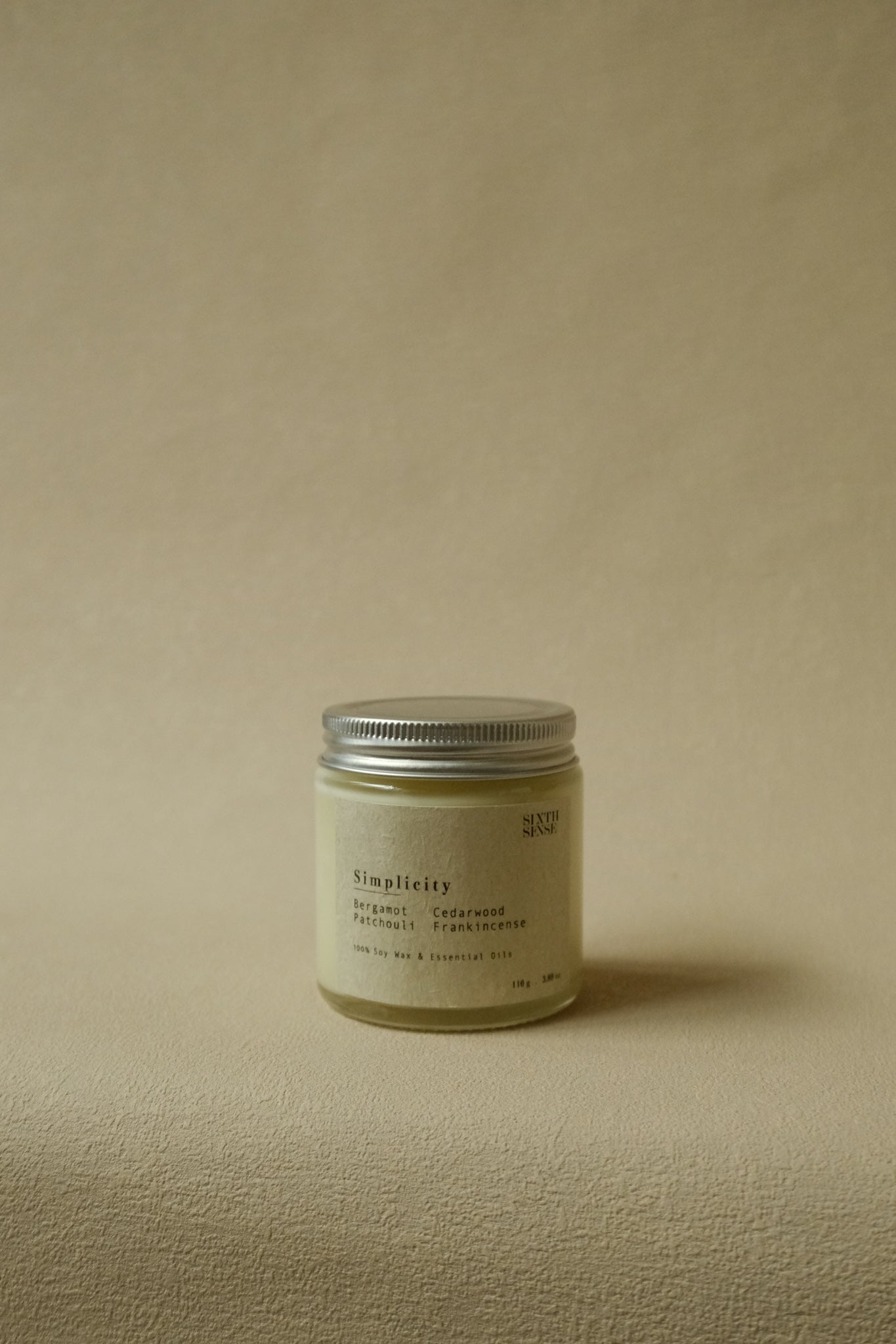 Simplicity Aromatic Soy Wax Candle
