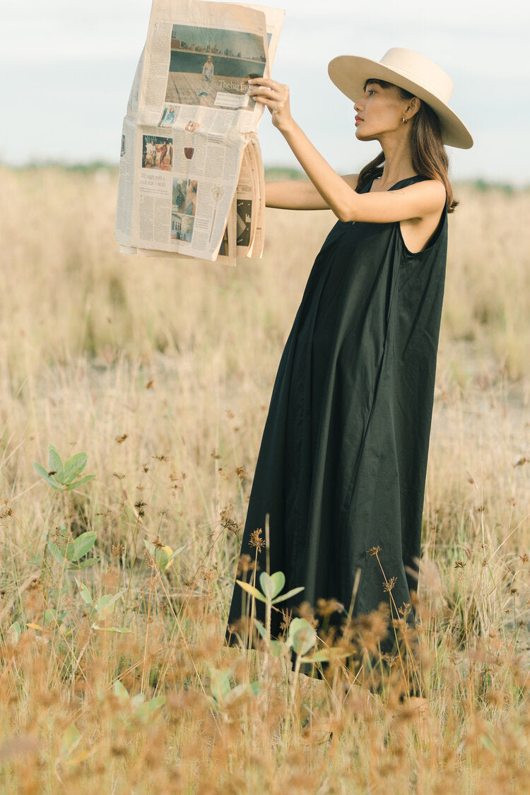 A Line Midi Dress