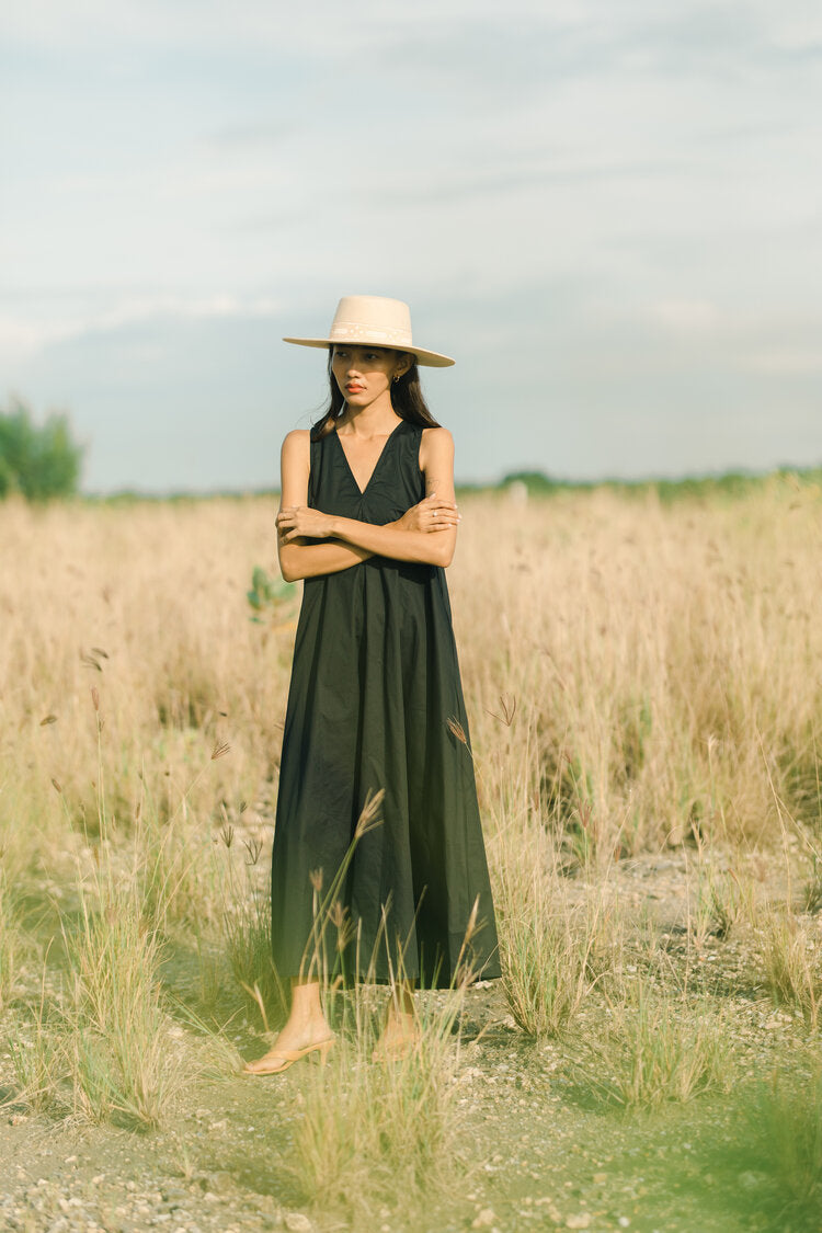 A Line Midi Dress