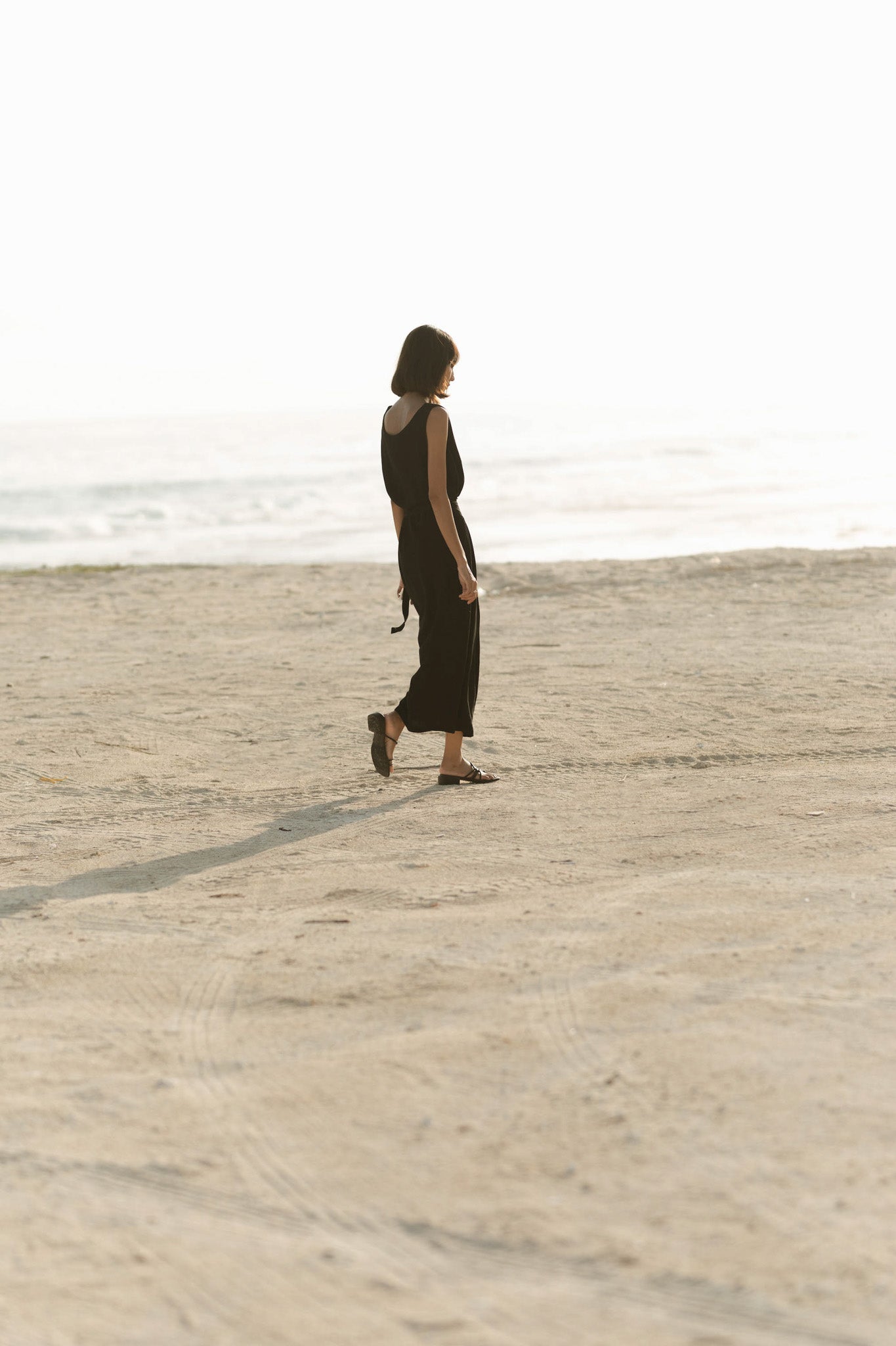 Linen Wrap Dress